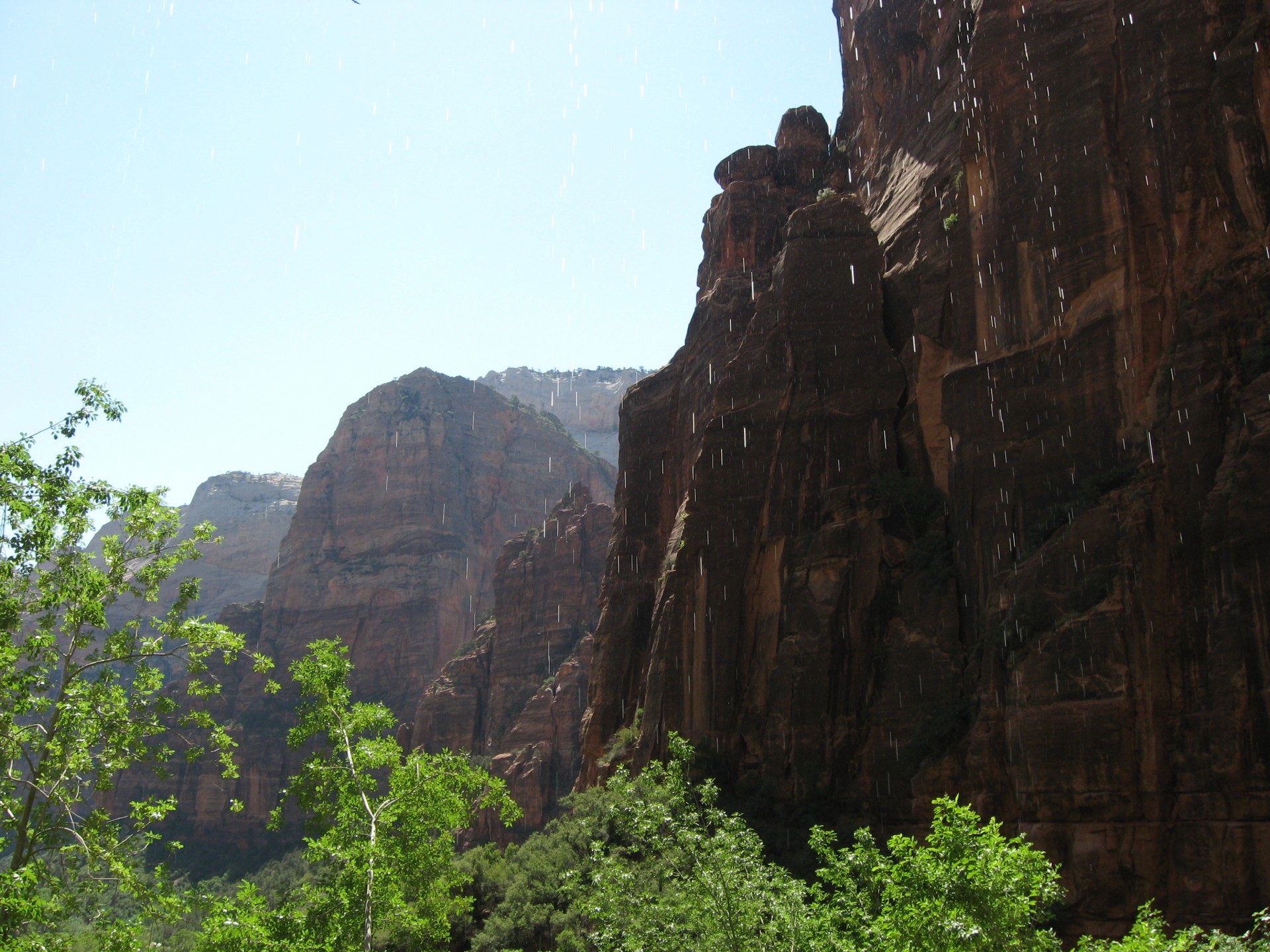 zion canyon canyon america