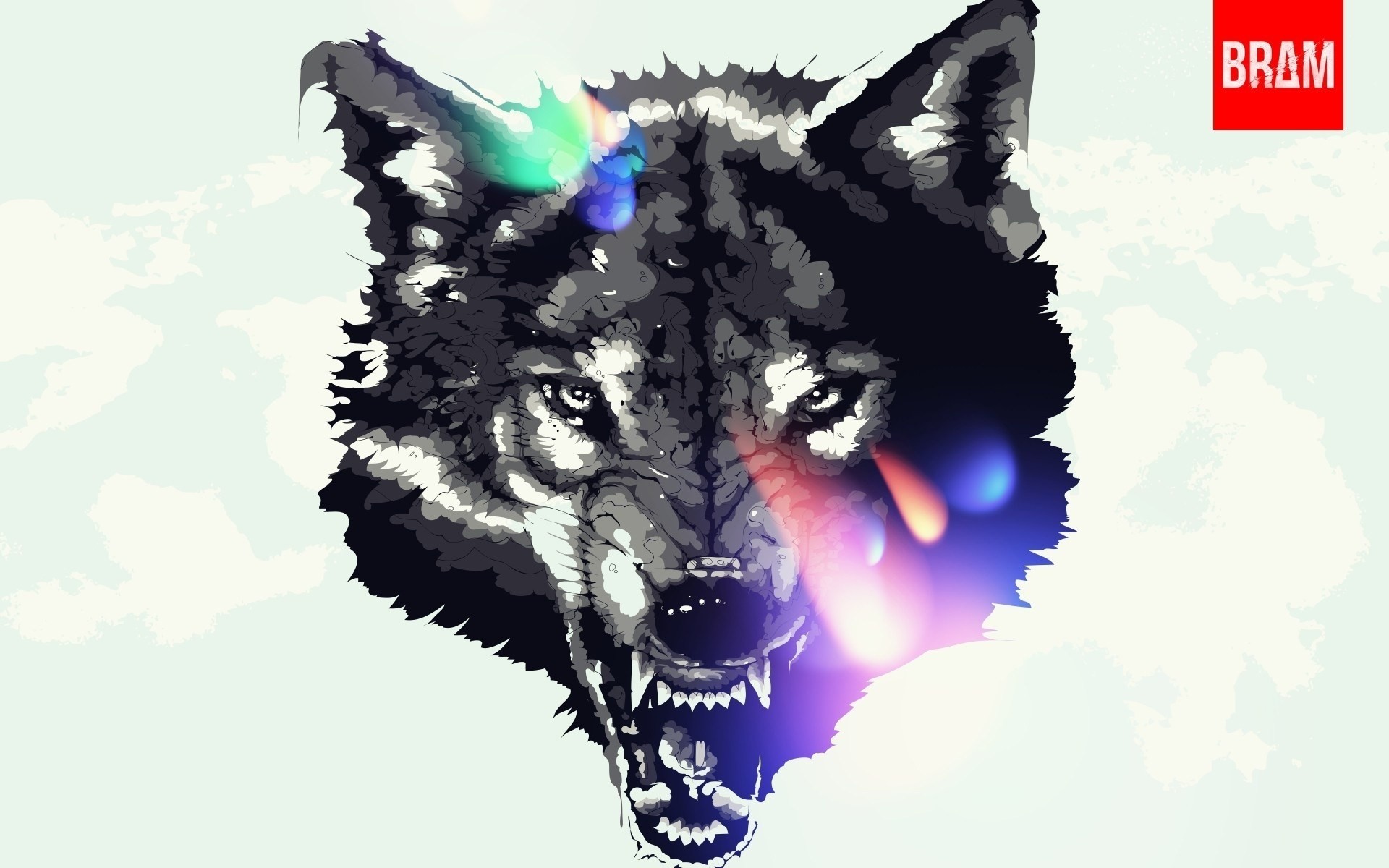 wolf kunst tiere