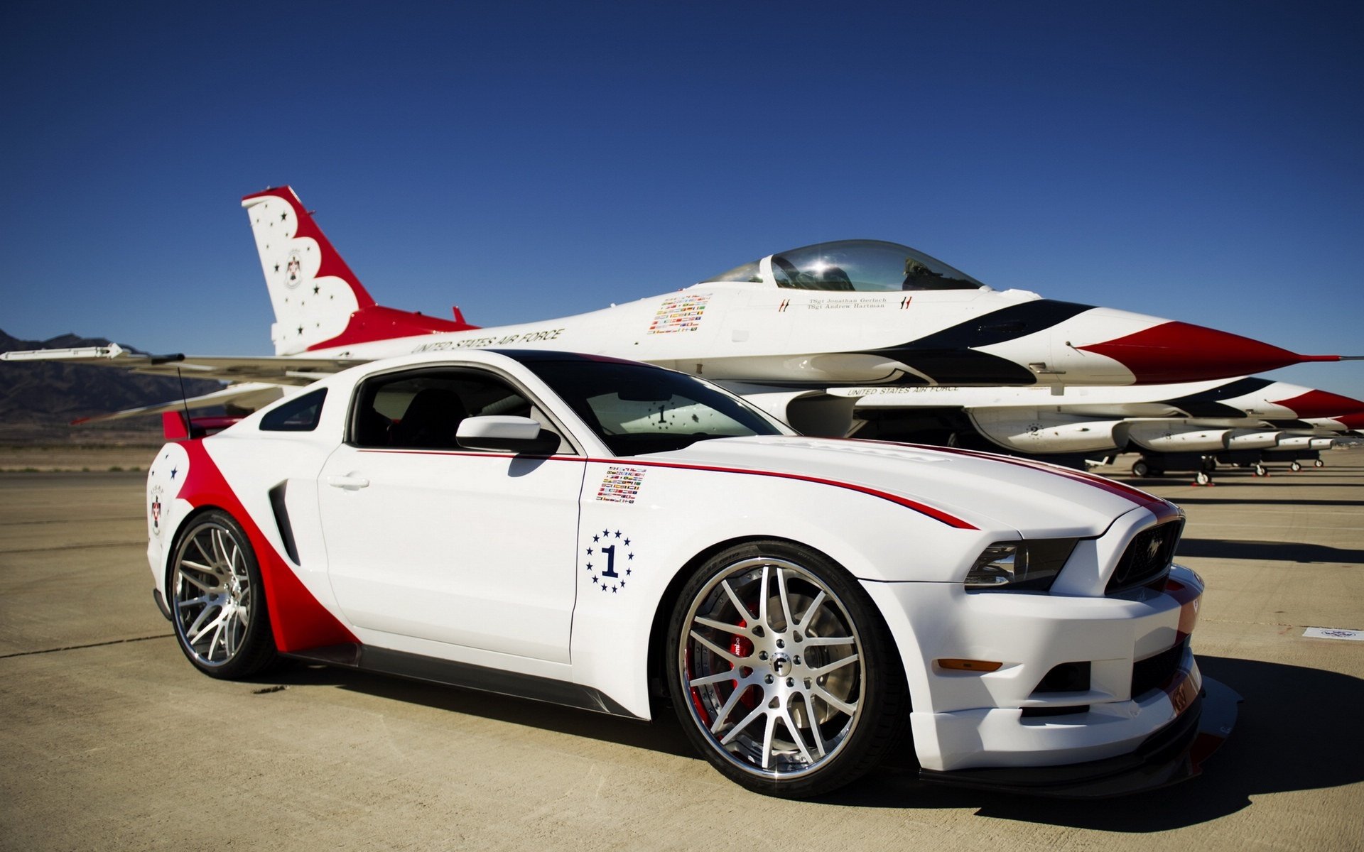 ford mustang gt us air force thunderbirds edizione 2014