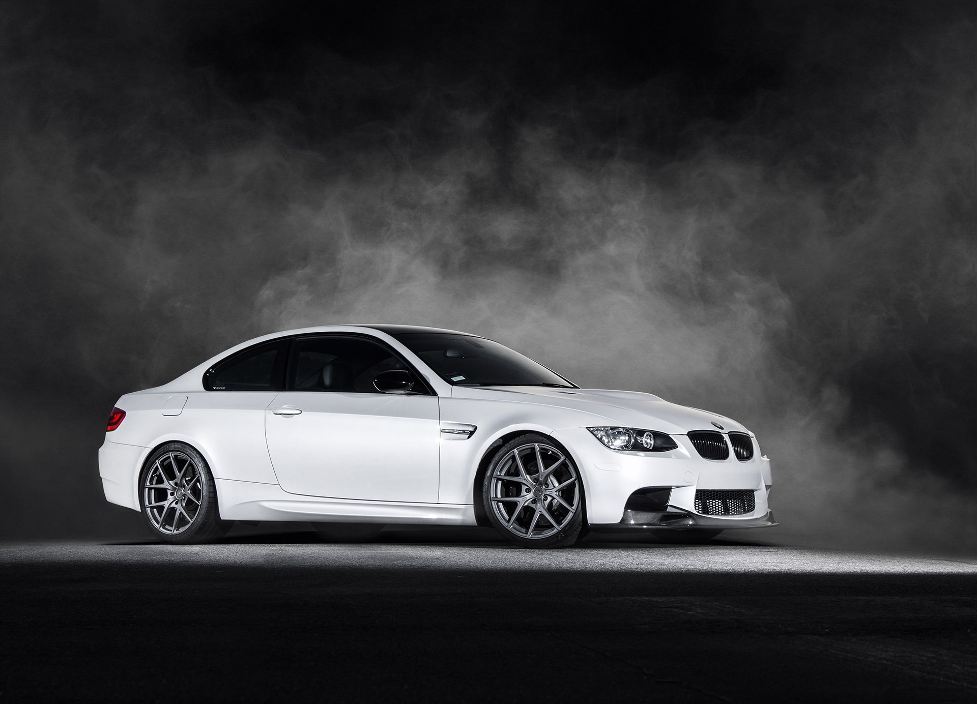 bmw m3 e92 vorsteiner blanc avant