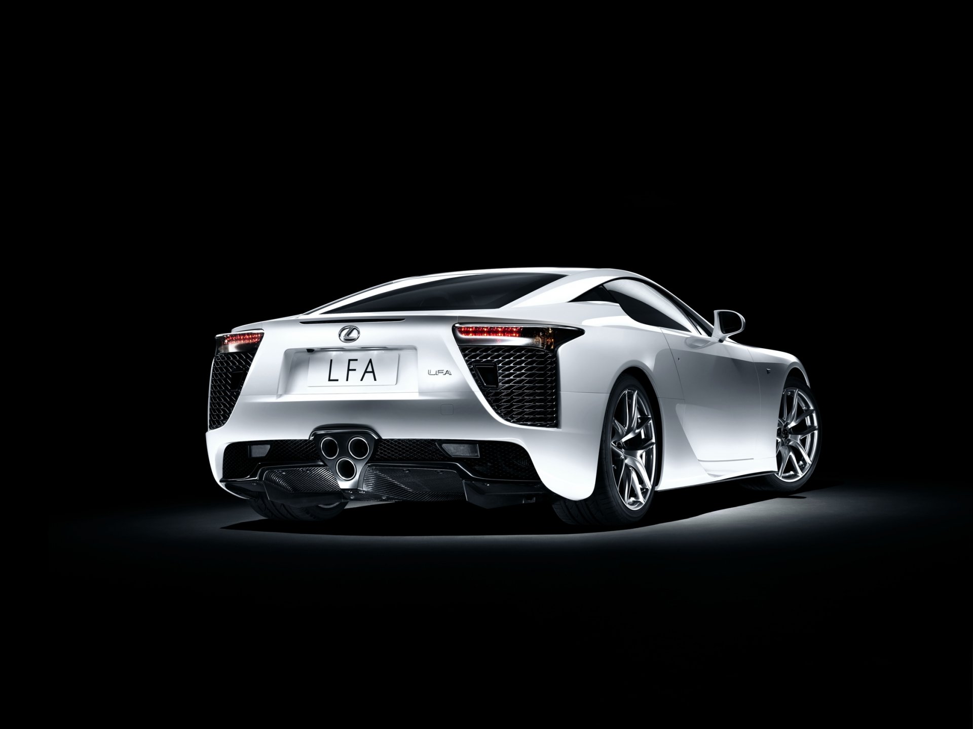 lexus lfa bianco auto sportiva