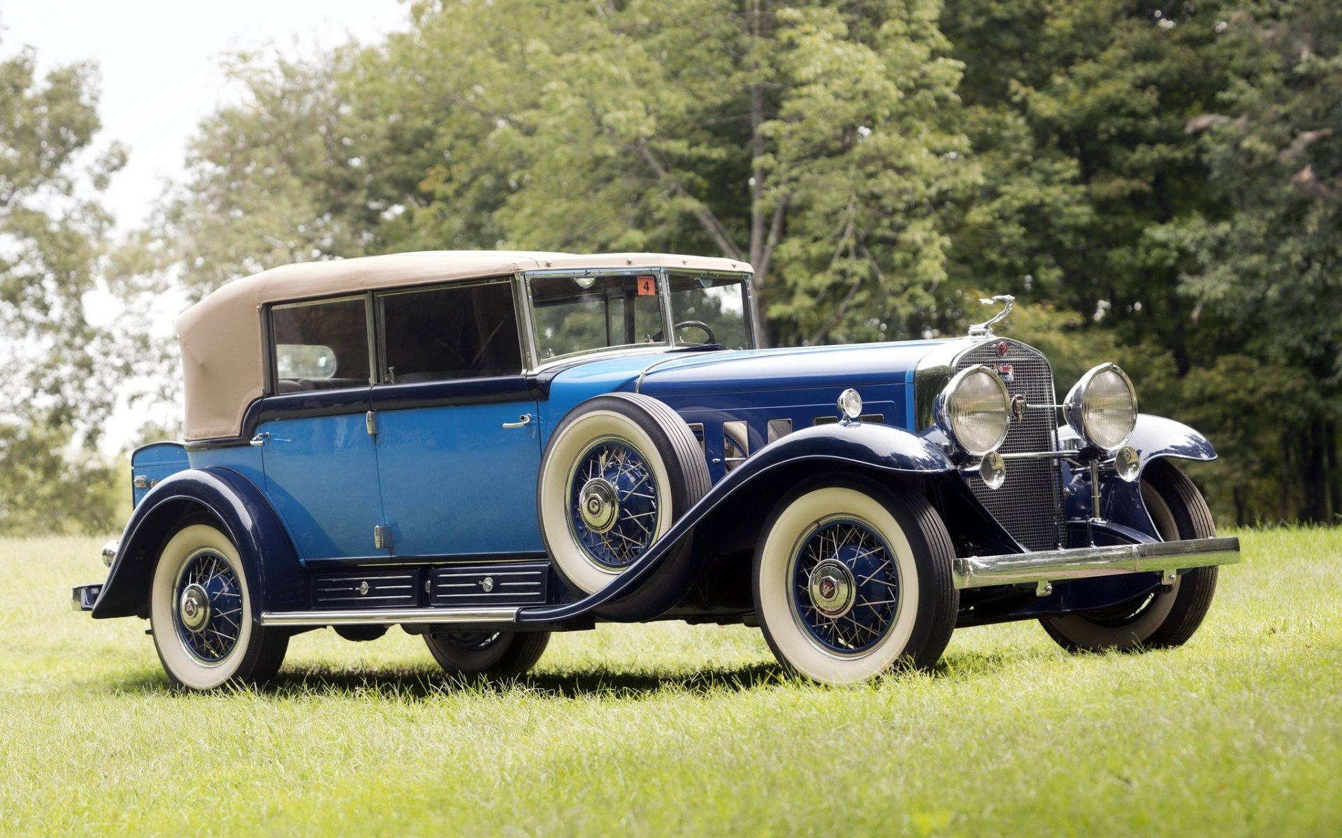 cadillac v16 tous temps phaeton de fleetwood 1930 cadillac rétro avant arrière-plan