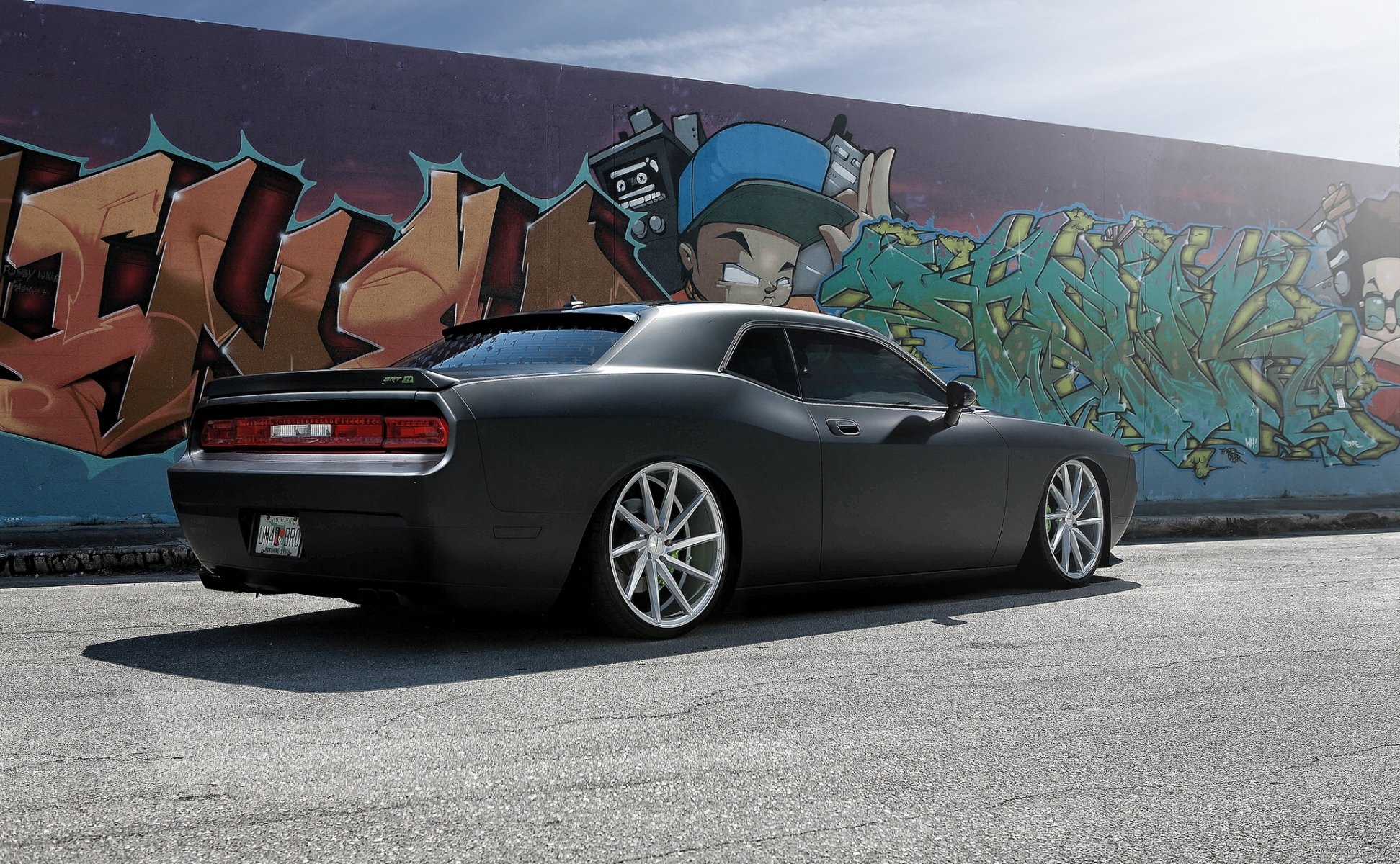 dodge challenger srt8 dodge challenger srt8 graffiti wall