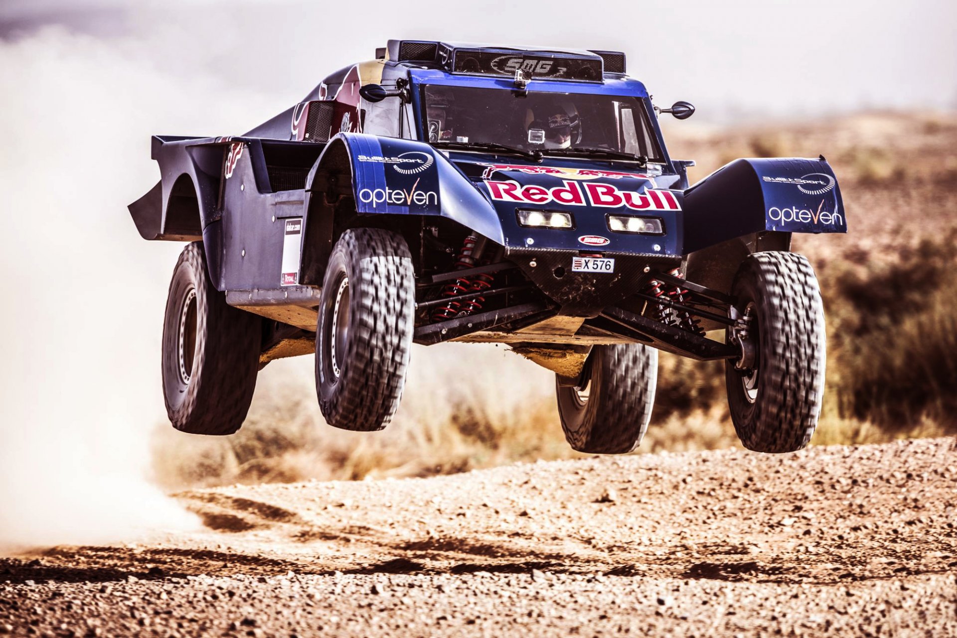 buggy machine dakar rally sports speed race flies red bull