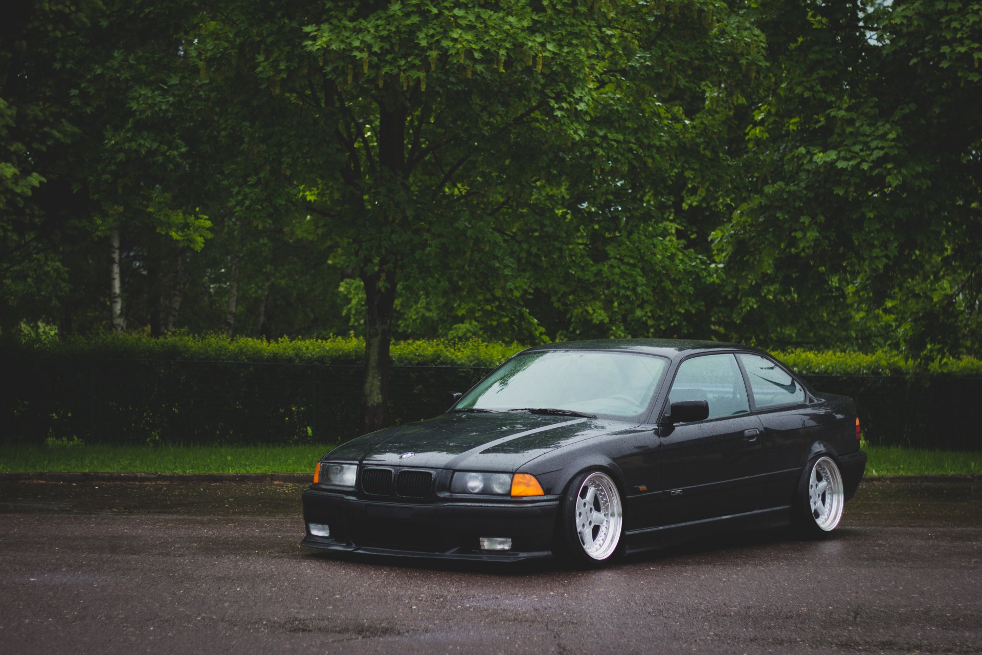 bmw e36 m3 czarny tuning bmw czarny