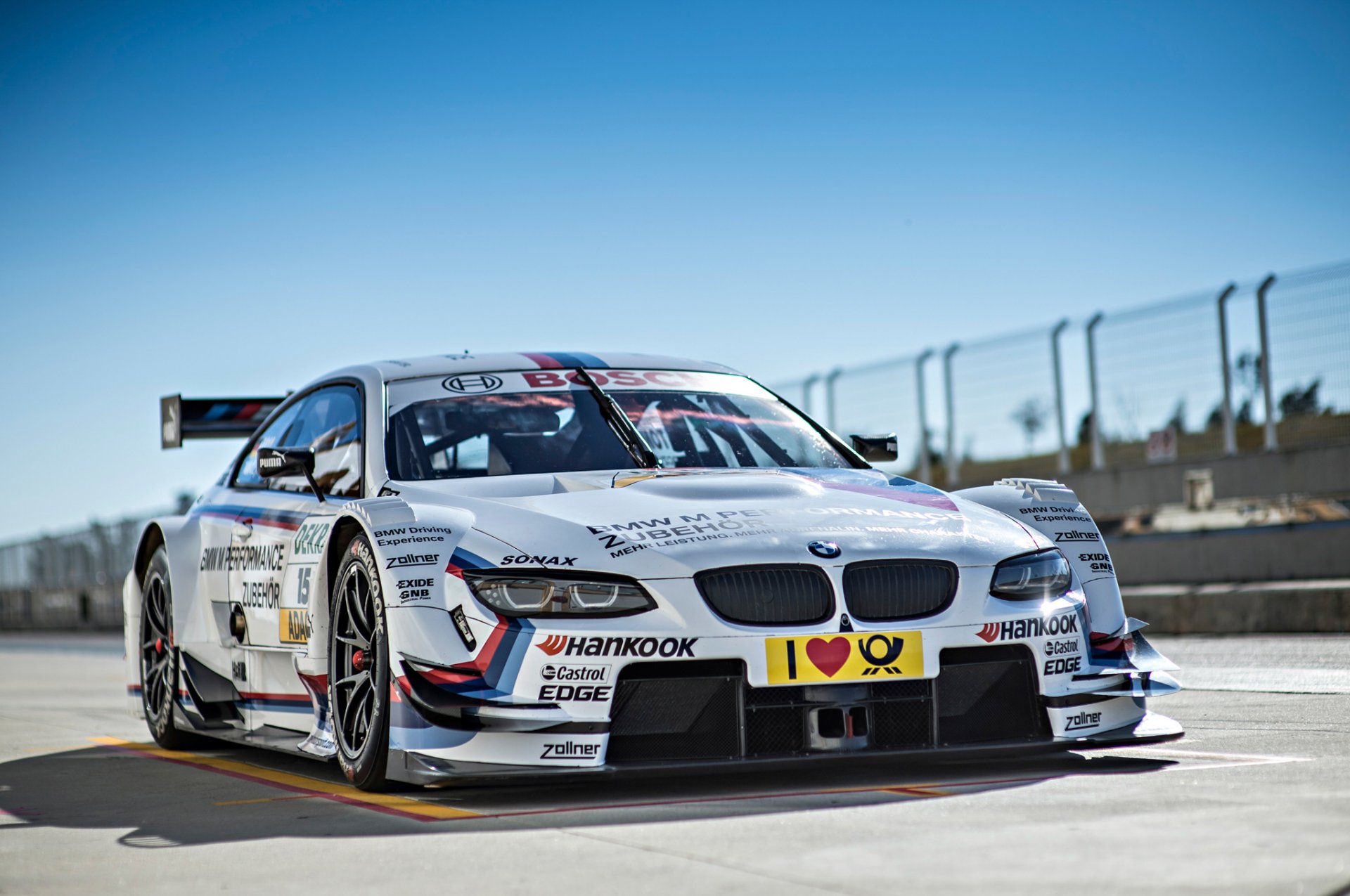 bmw m3 dtm pista giorno anteriore da corsa auto