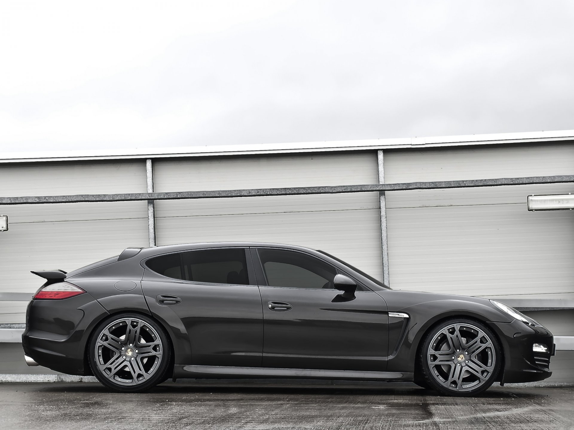 porsche panamera tuning project kahn styl czarny porsche panamera czarny samochód