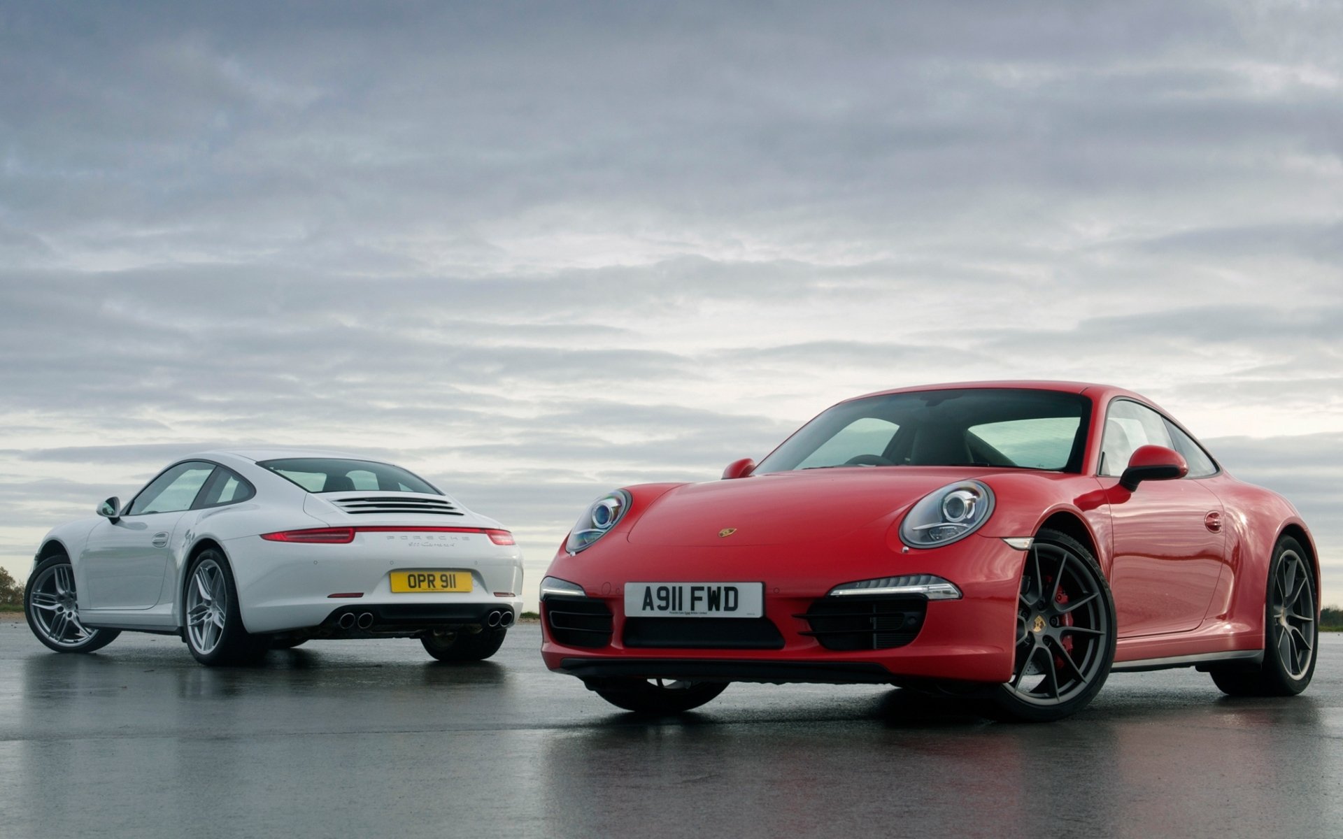 porsche 911 carrera porsche carerra rosso bianco cielo