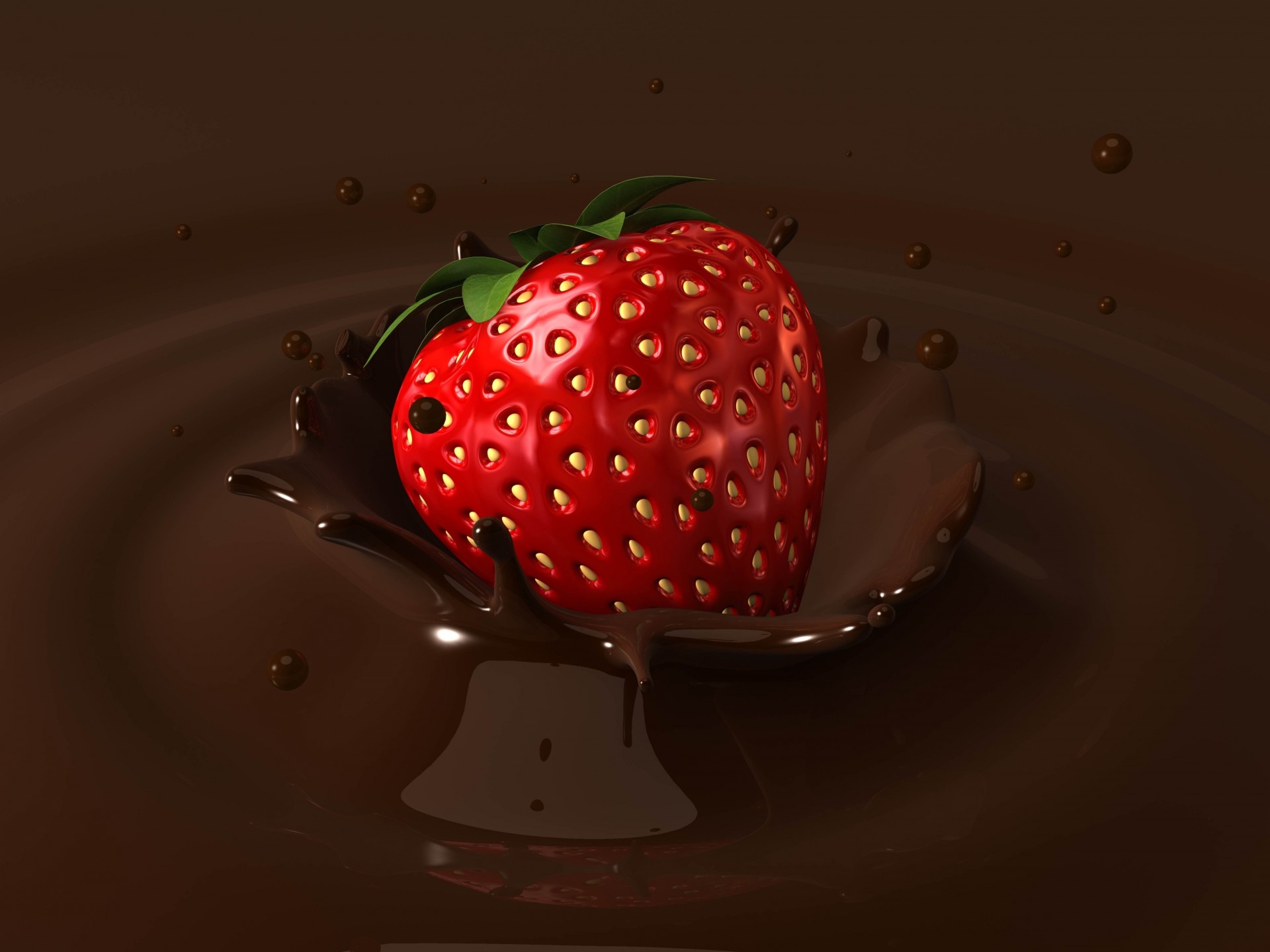 chocolate fall strawberry balloon fall