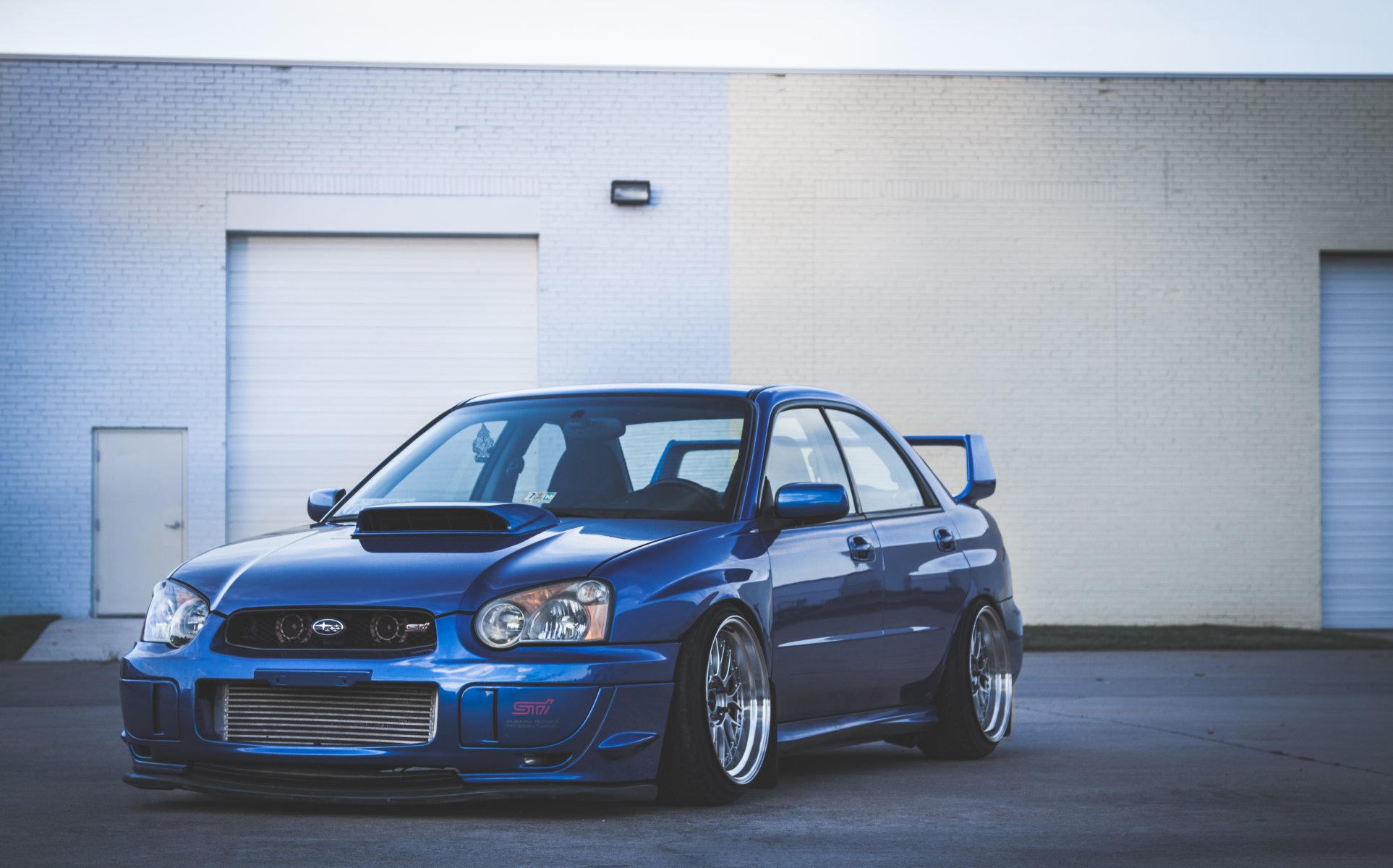 ubaru impreza wrx sti blu subaru impreza blu