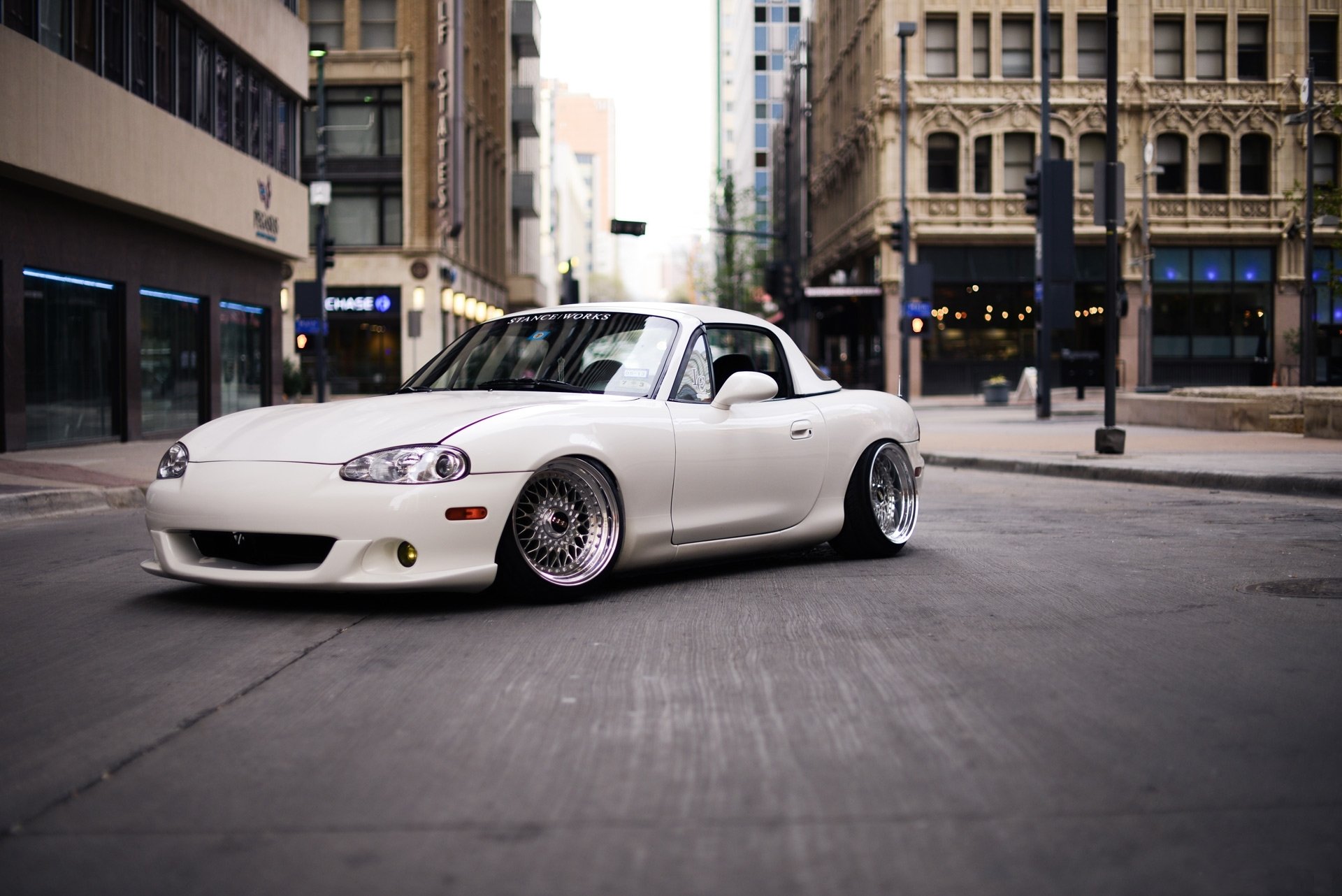 mazda miata position bbs weiß