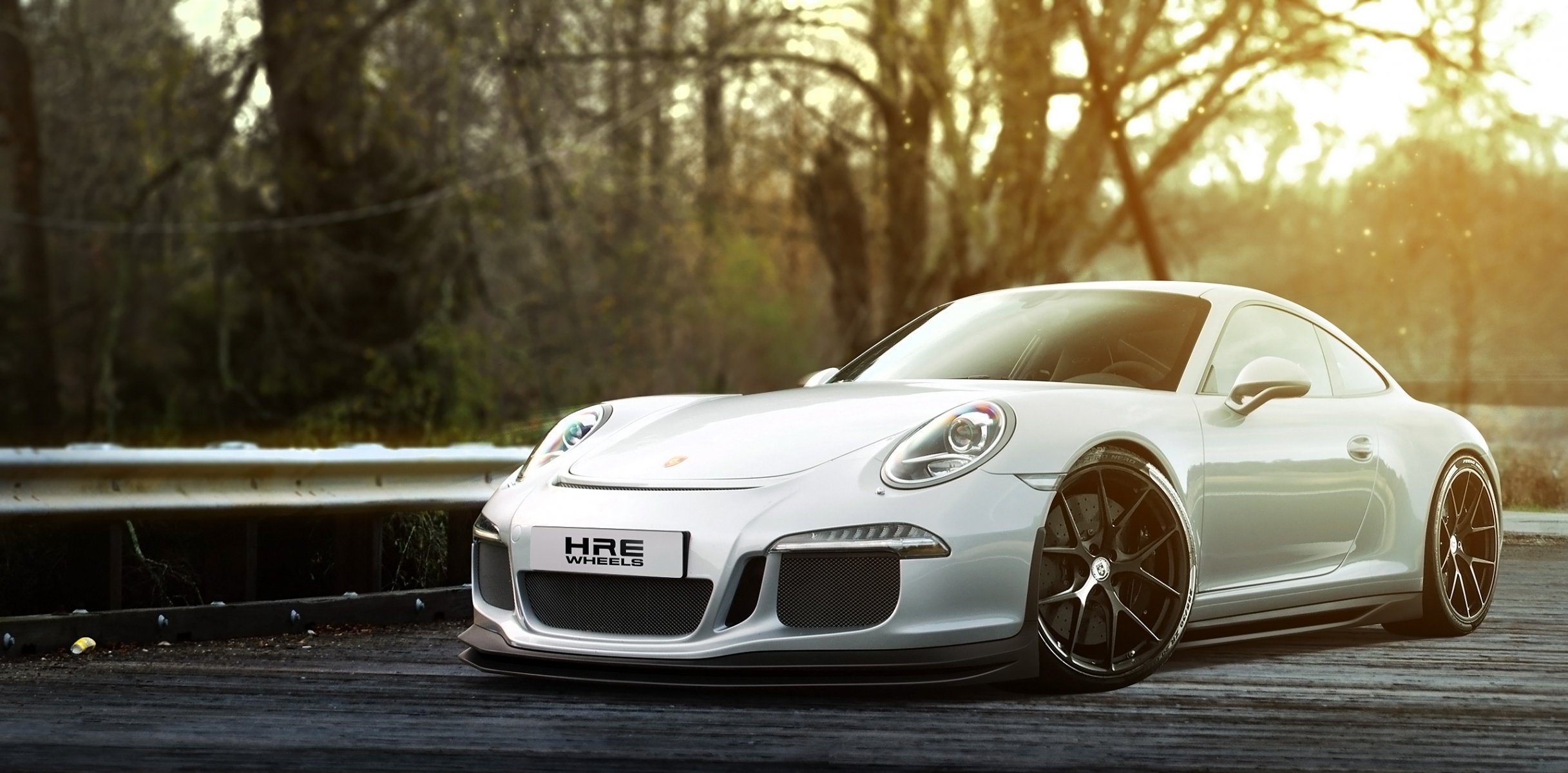 porsche 911 gt3 blanco frente