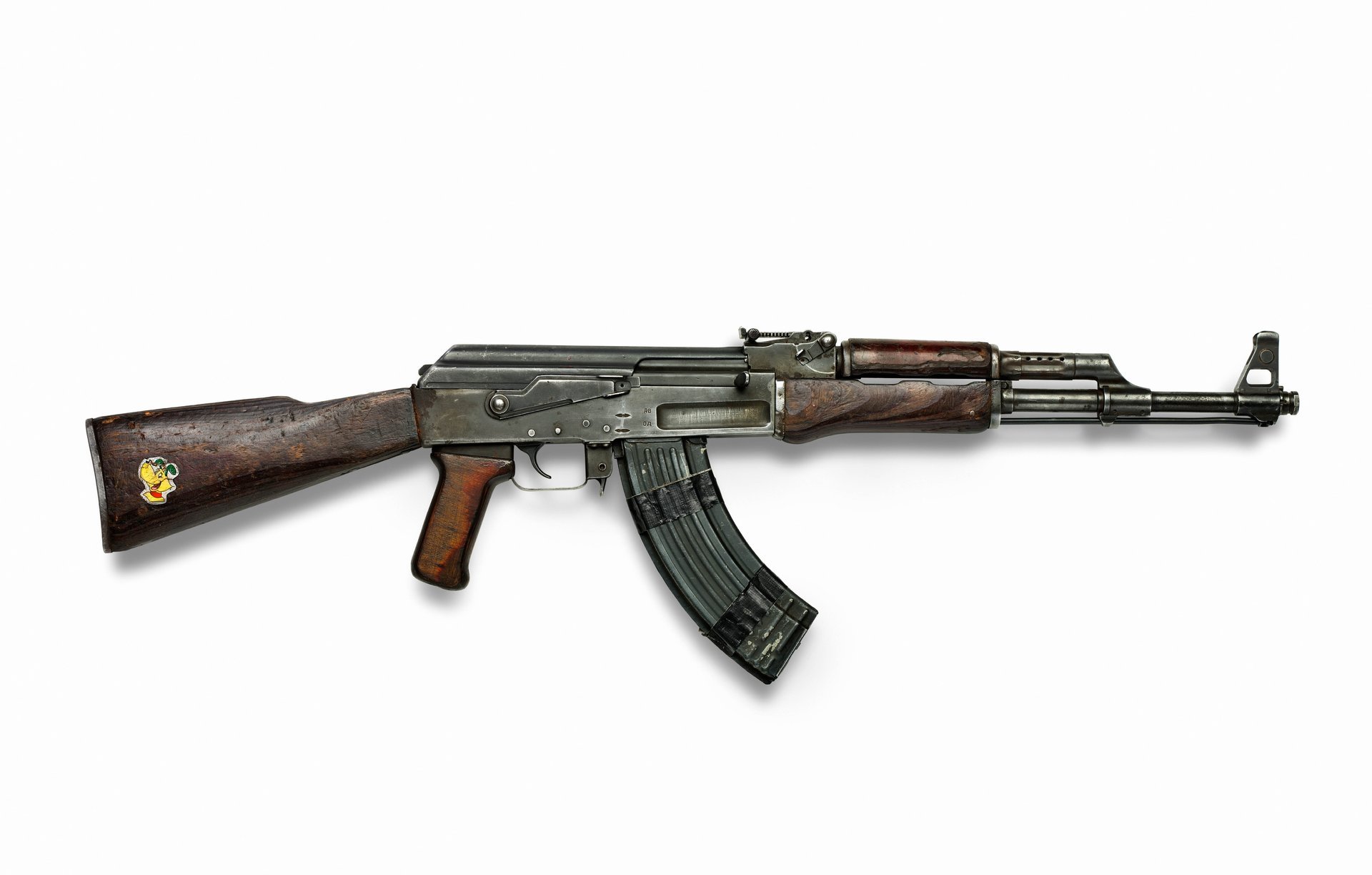 aufkleber maschinengewehr waffe kalaschnikow udssr ak-47