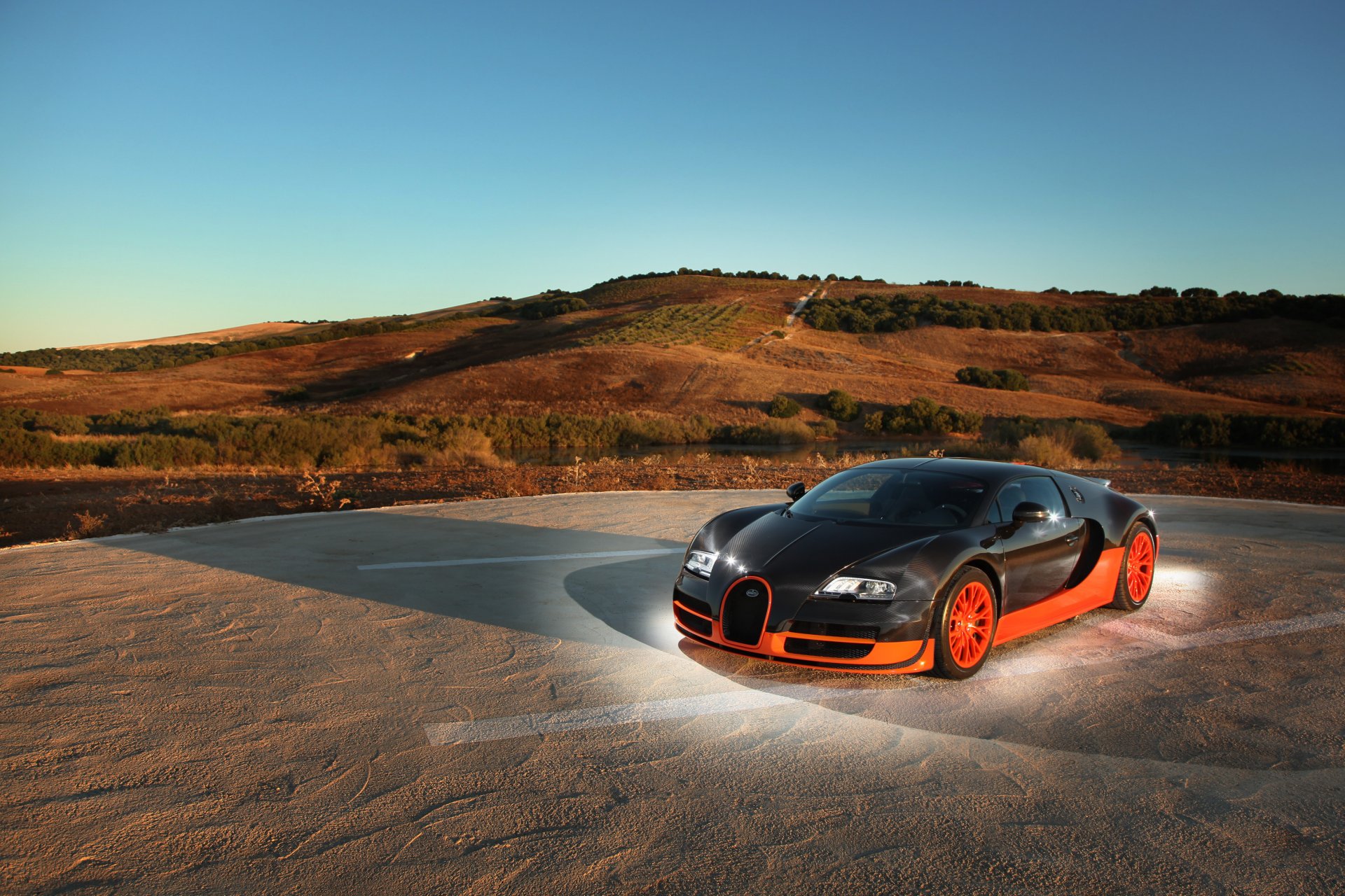 supercar bugatti veyron 16.4 super sport tuning briller