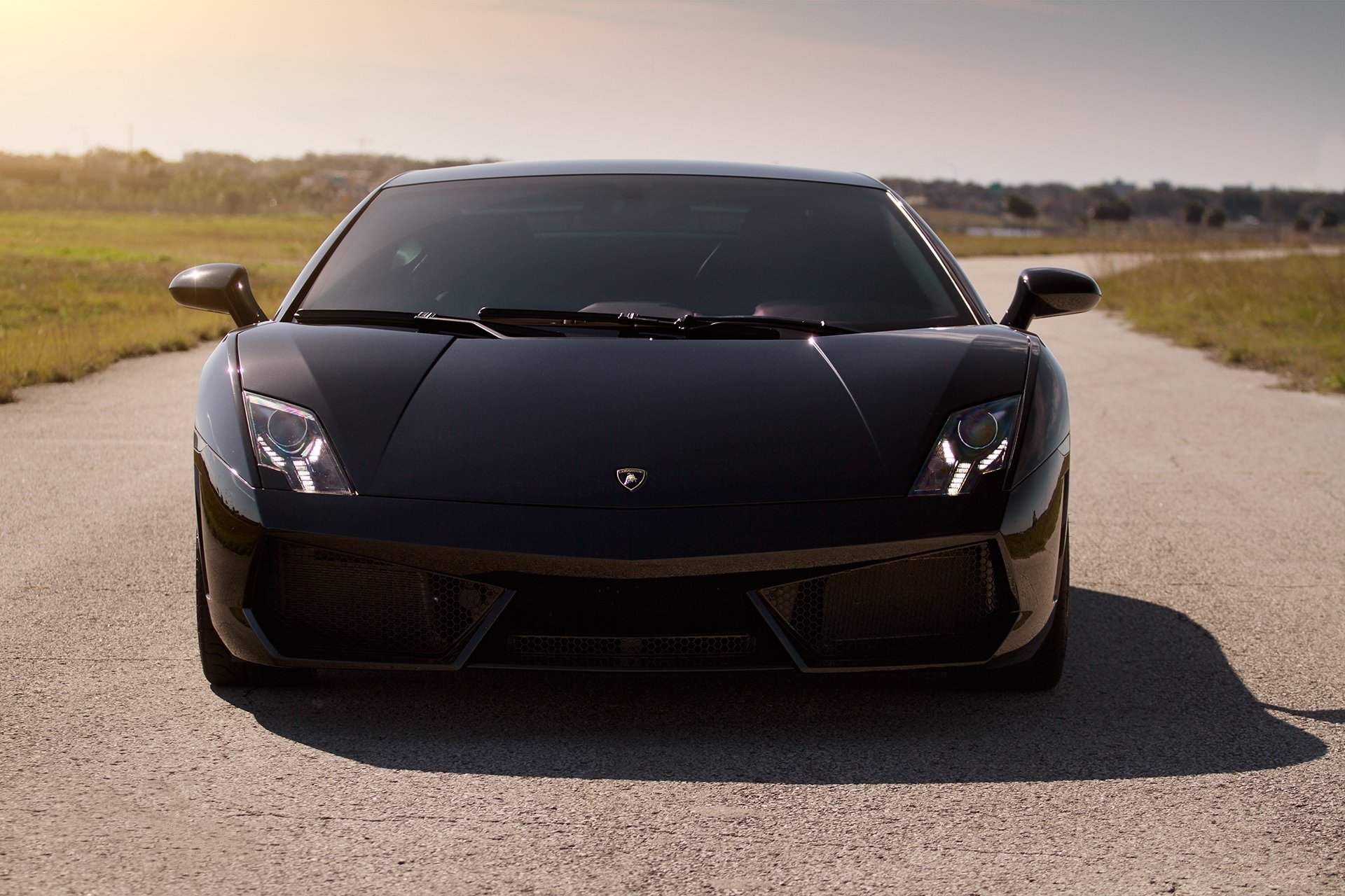 lamborghini gallardo lp560 schwarz lamborghini gaiardo front schatten