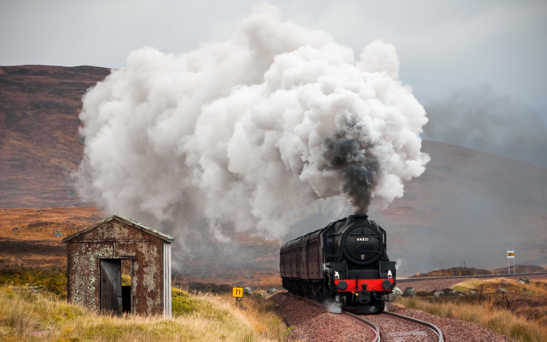 alte hütte lokomotive eisenbahn dampf