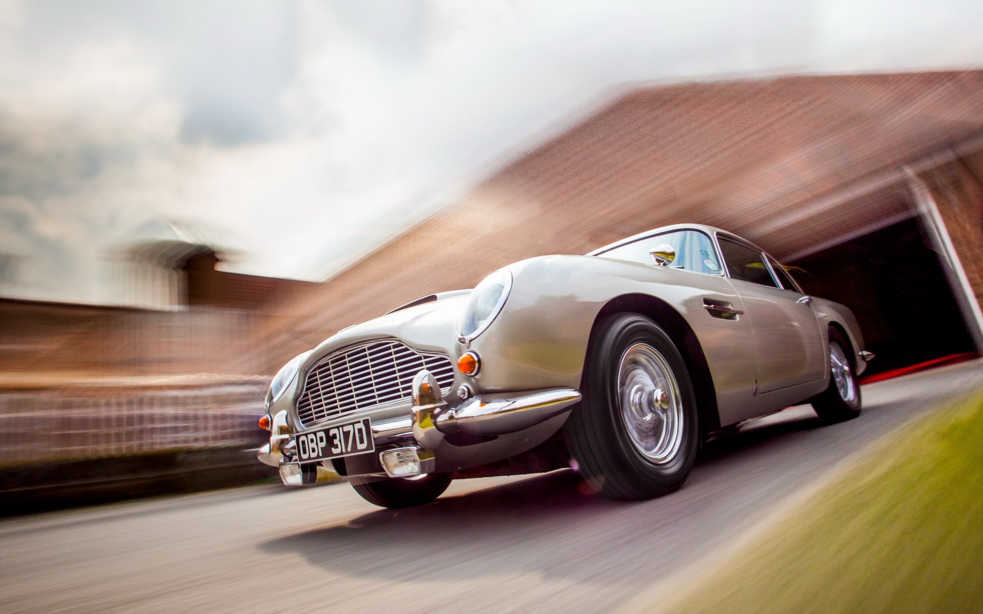 aston martin db5 maschine hintergrund