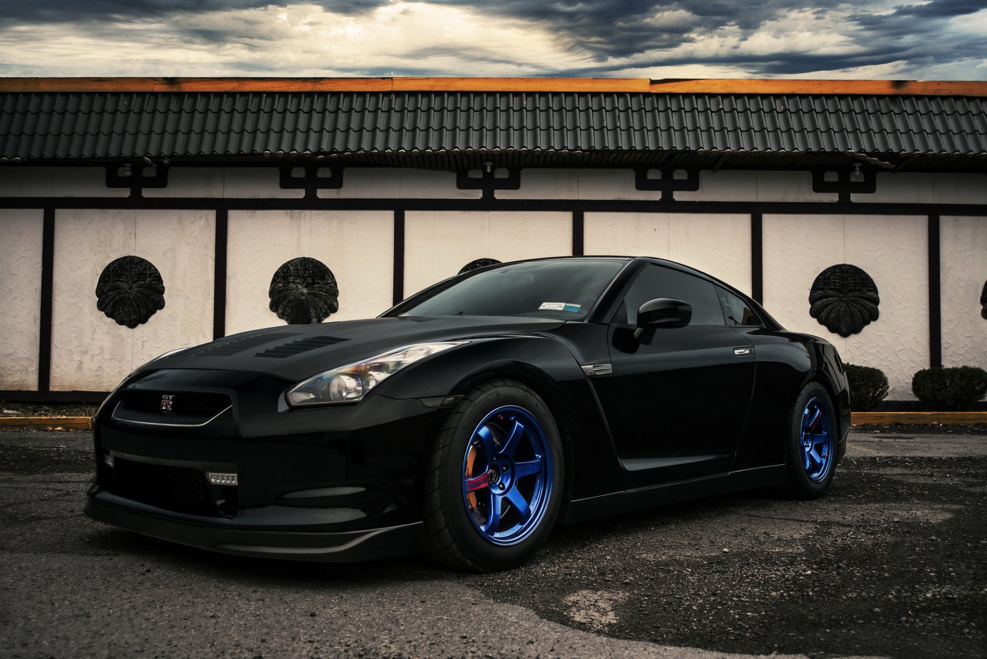 nissan gt-r auto tuning nissan schwarz evano gucciardo evog fotografie