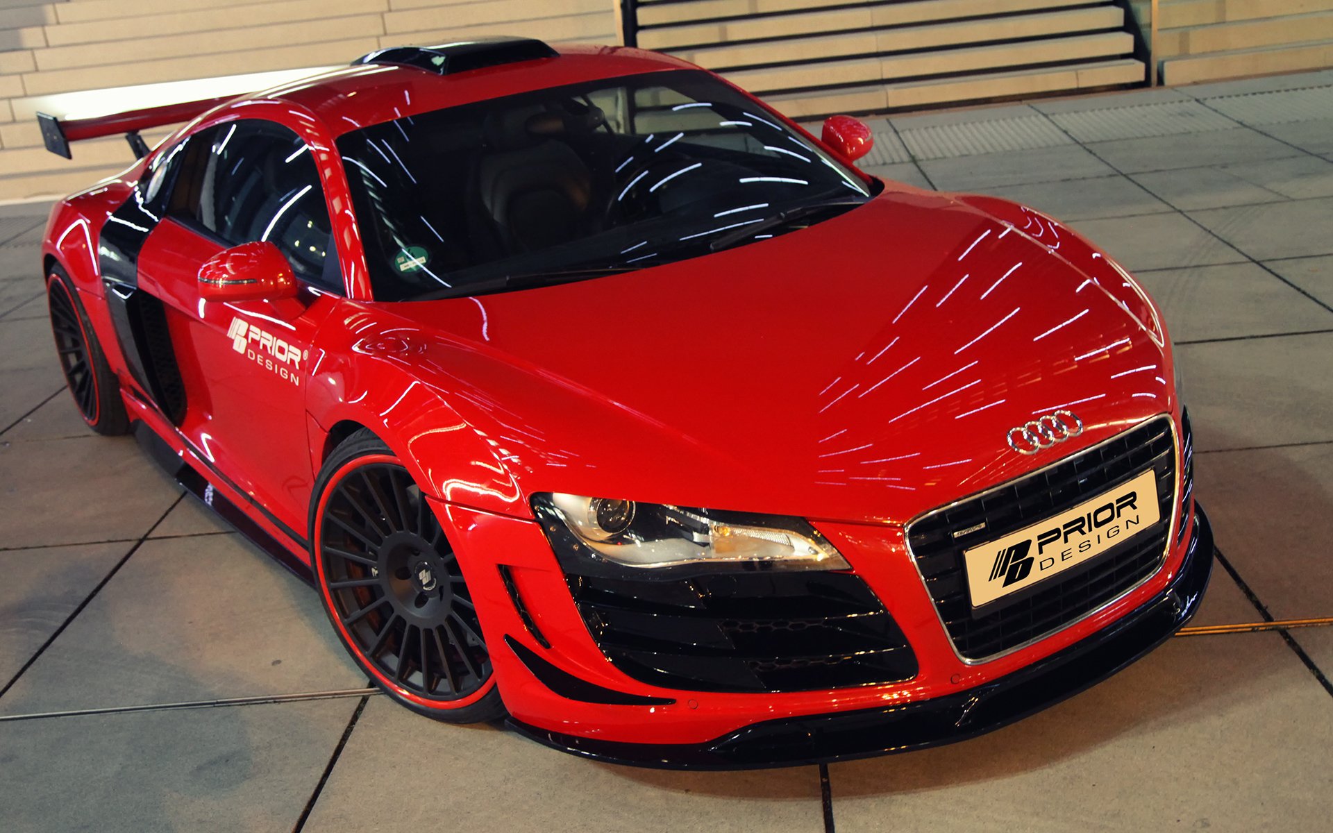 vor-design audi r8 gt650 front supersportwagen prior-design tuning