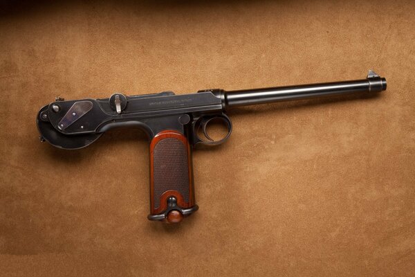 La pistola alemana de Borchardt, inventada en 1893