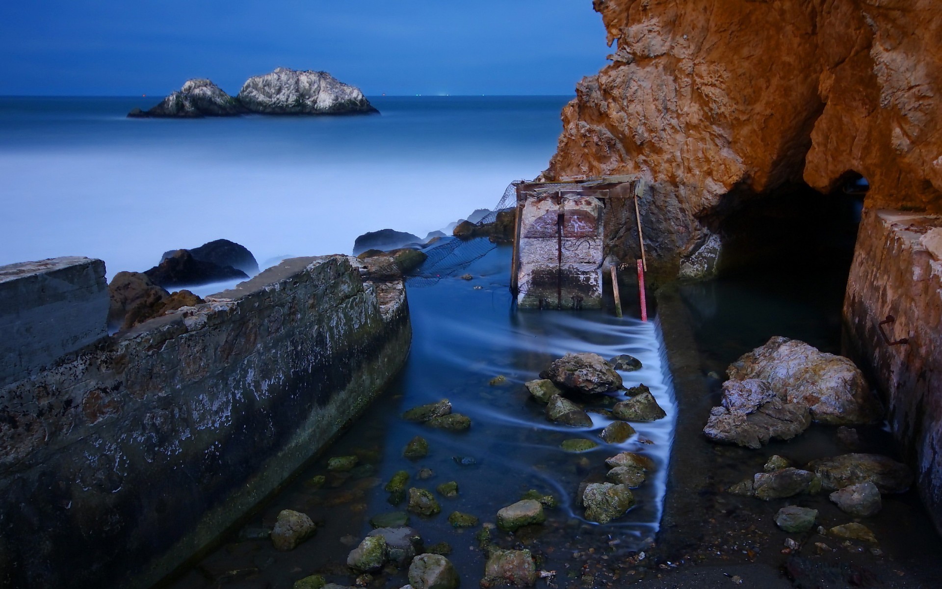 wasser steine felsen