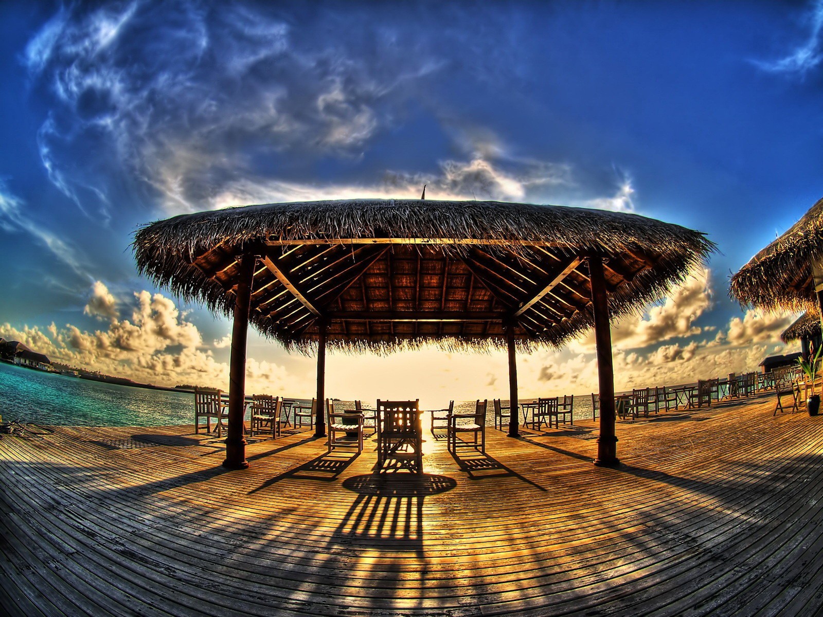 cafe beach shed tropic