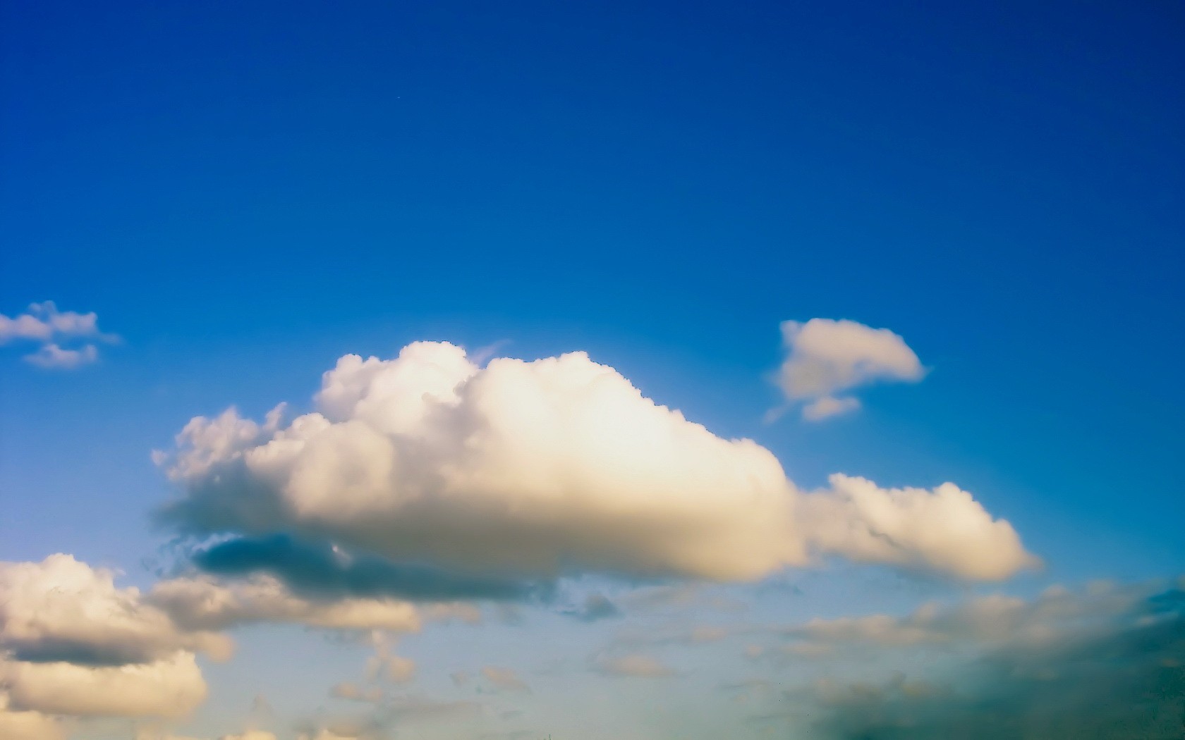 wolke himmel blau