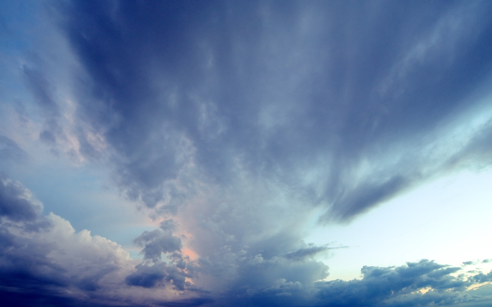 ciel nuages bleu