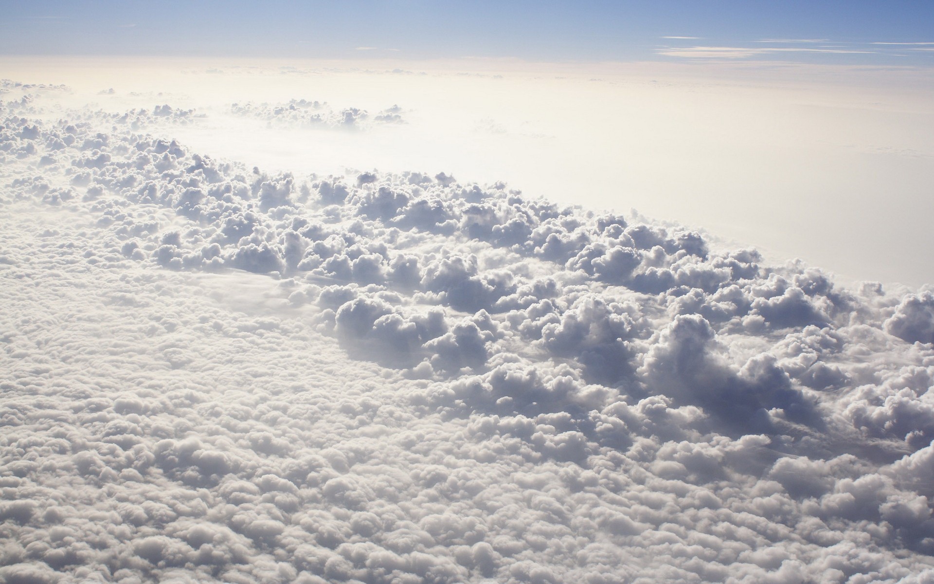 nuages ciel blanc