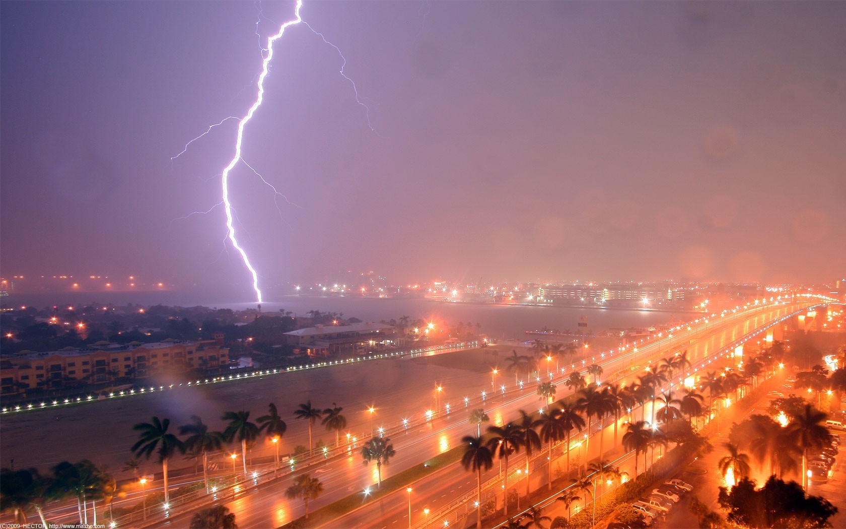 fulmine temporale florida fort lauderdale