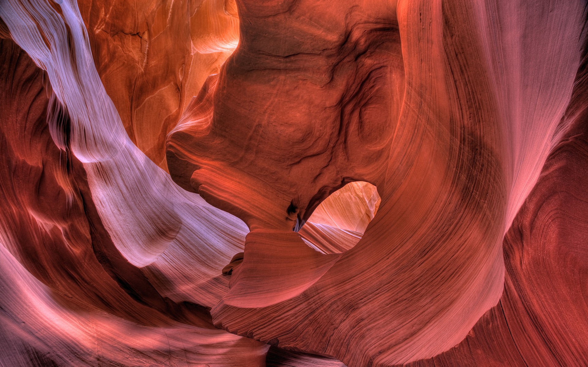 antelope canyon arizona rock orange