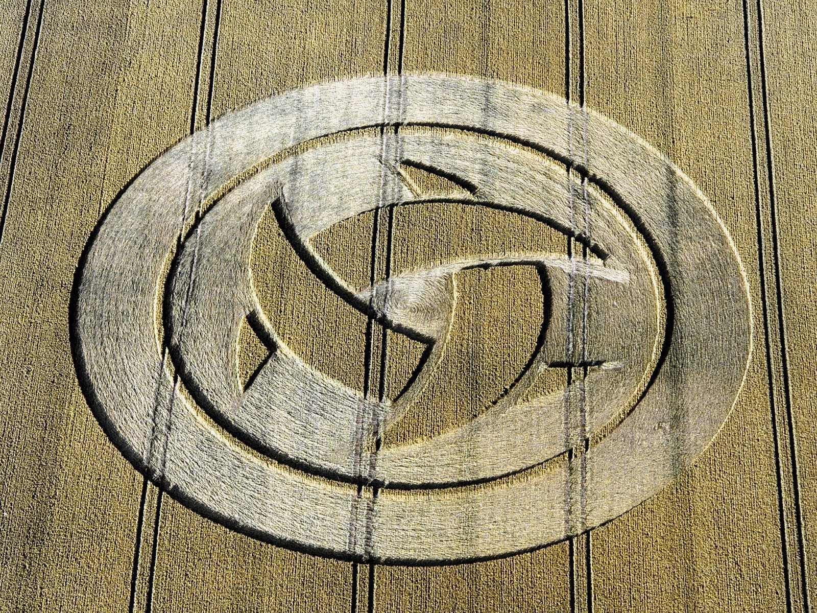 ufo the field crop circles nature