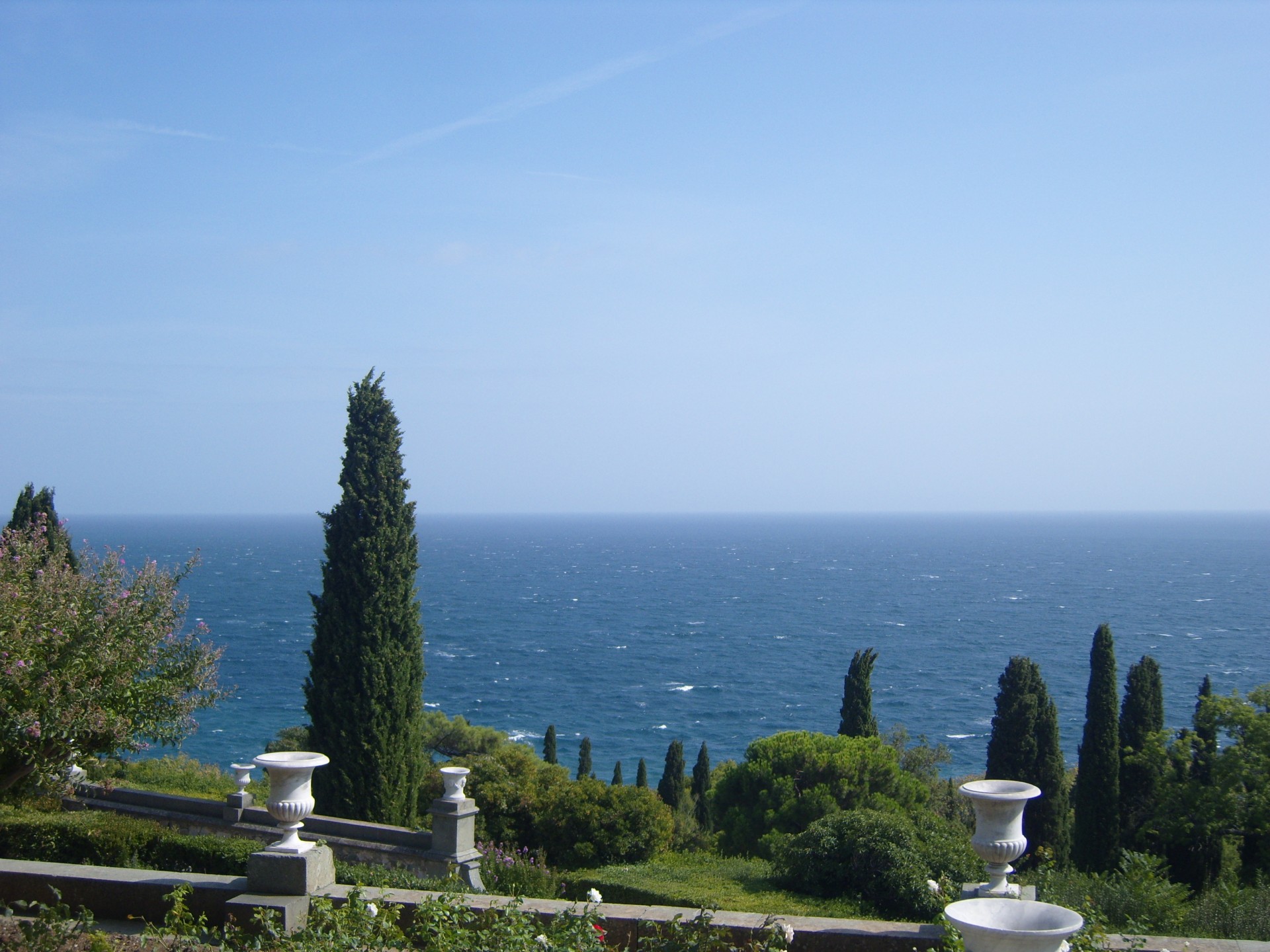 crimea mare vista dal palazzo