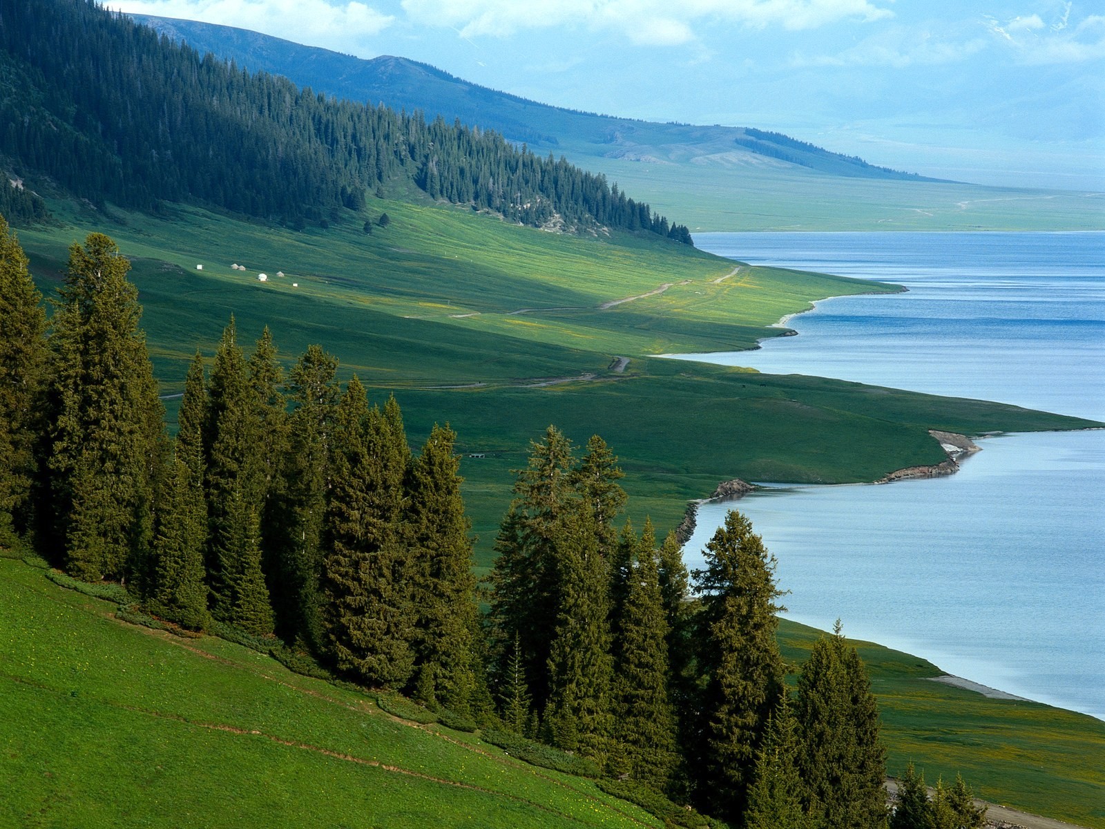 natur küste sommer baikalsee