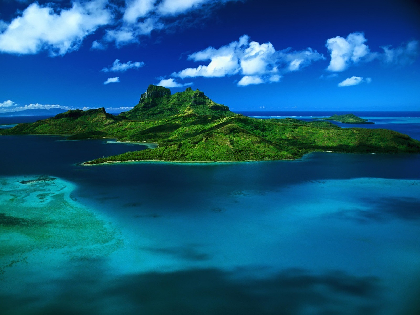 isola oceano acqua cielo