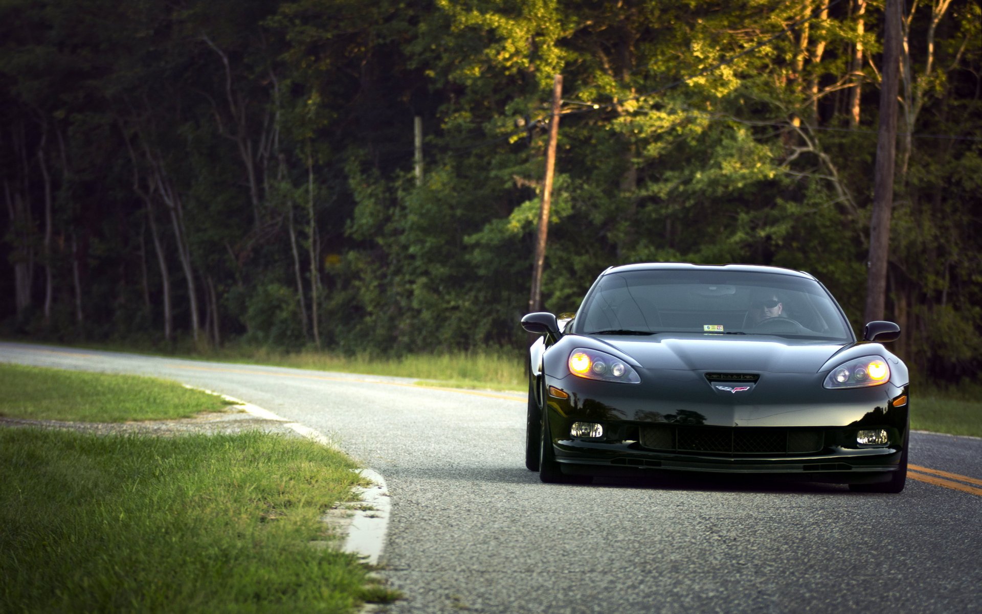 c6 z06 vette machine background