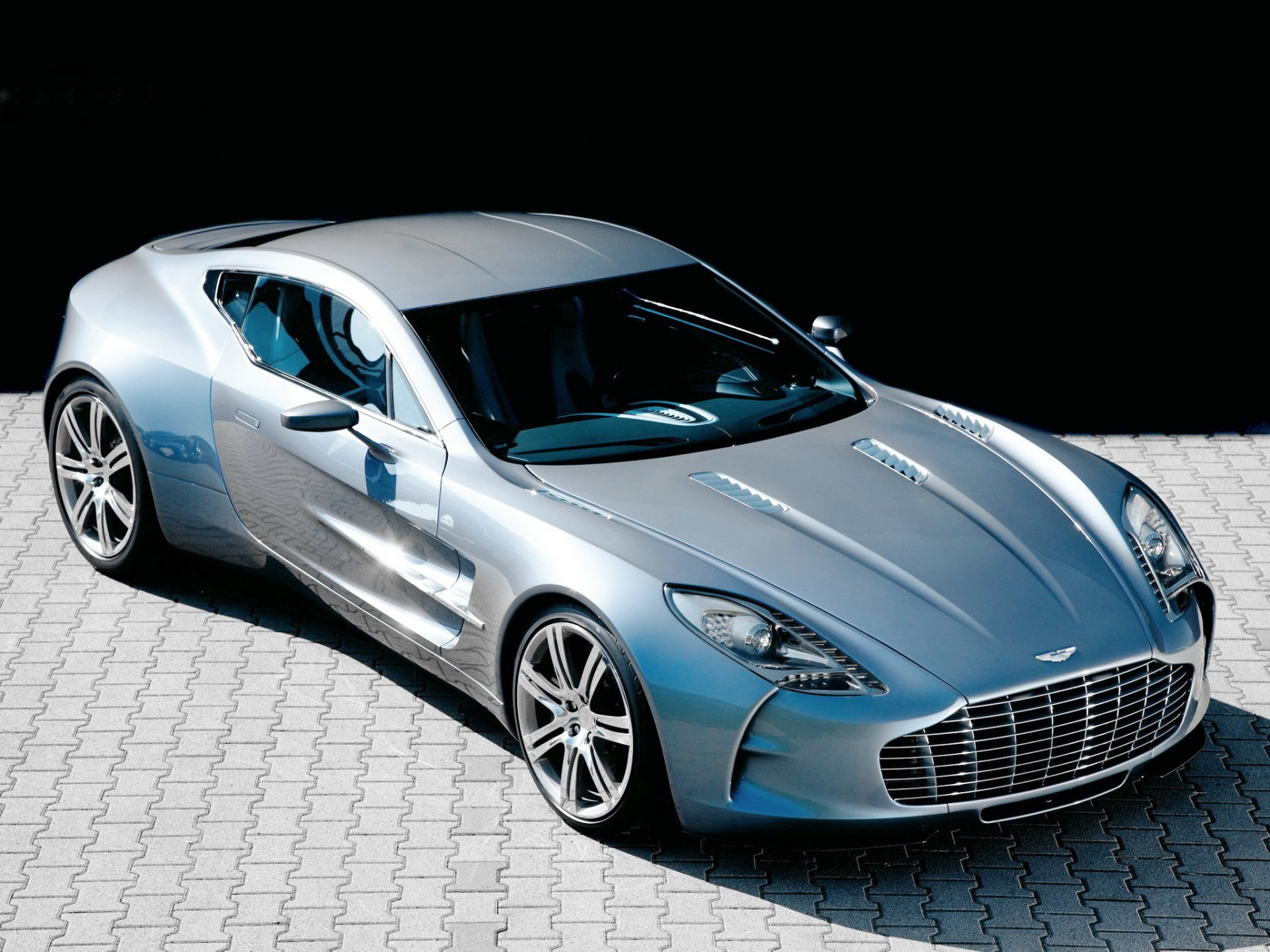 aston martin one-77 machine supercar