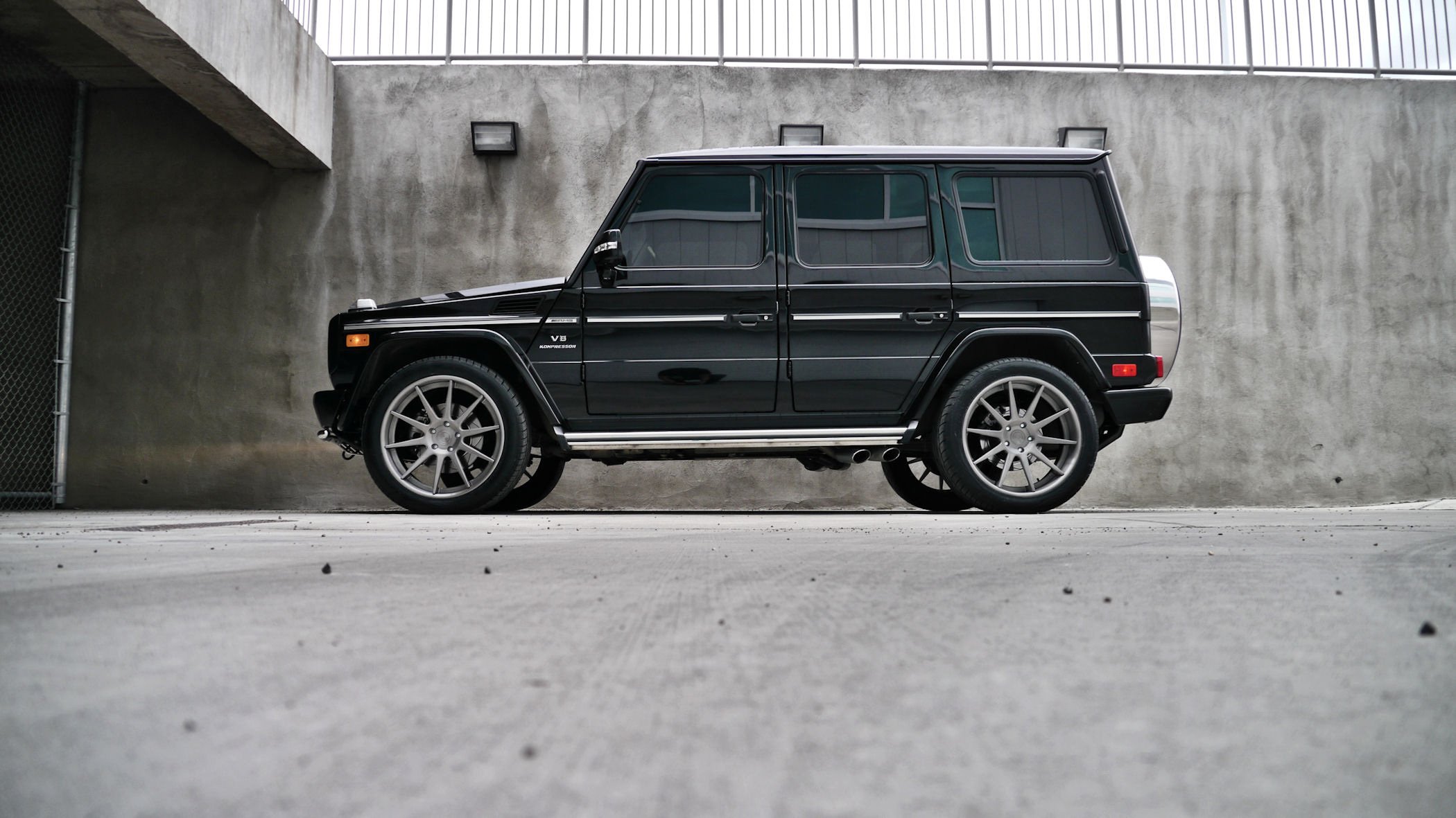 mercedes g55 adv10 profonde concave benz brabu