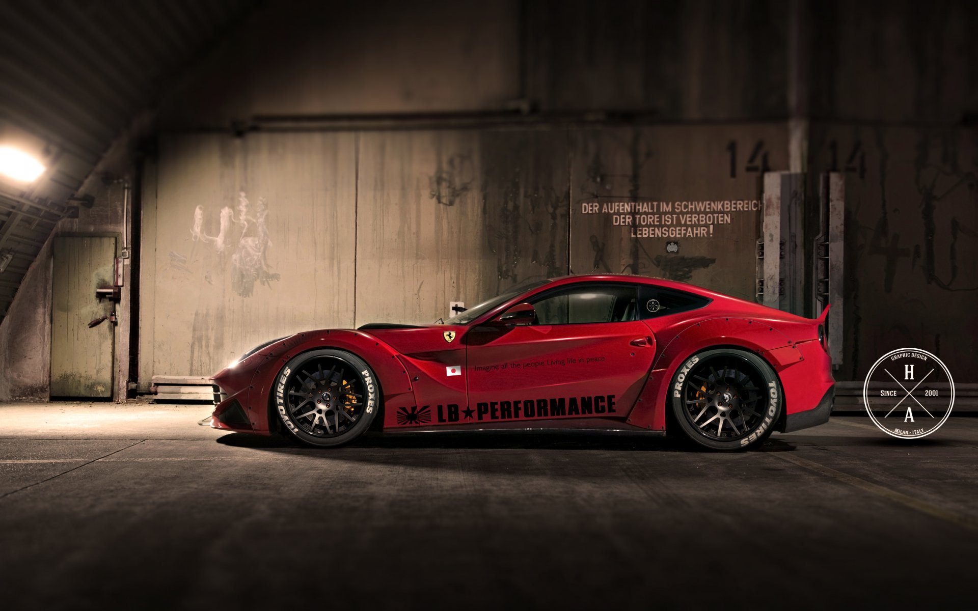 ferrari f12 wydajność lb tuning