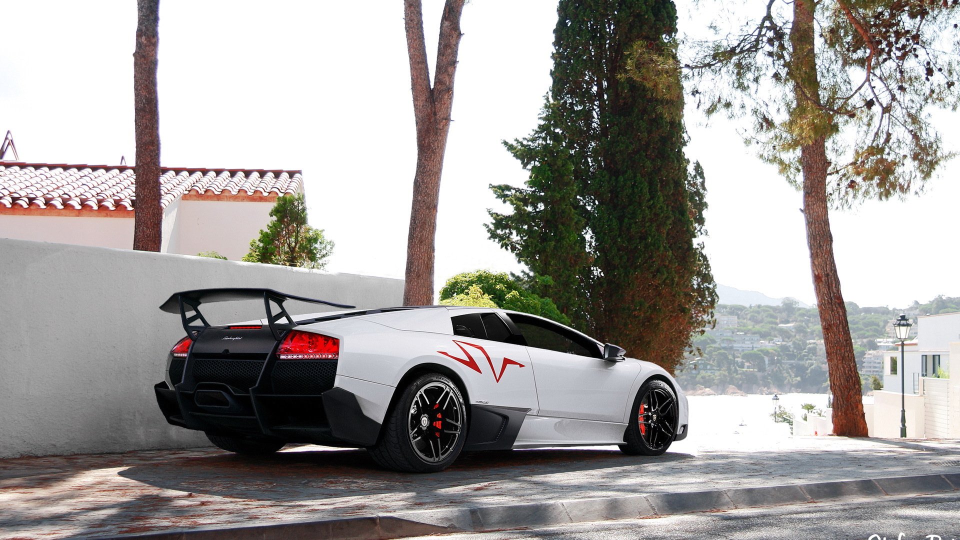 lamborghini lp670-4 superveloce sv tuning blanco