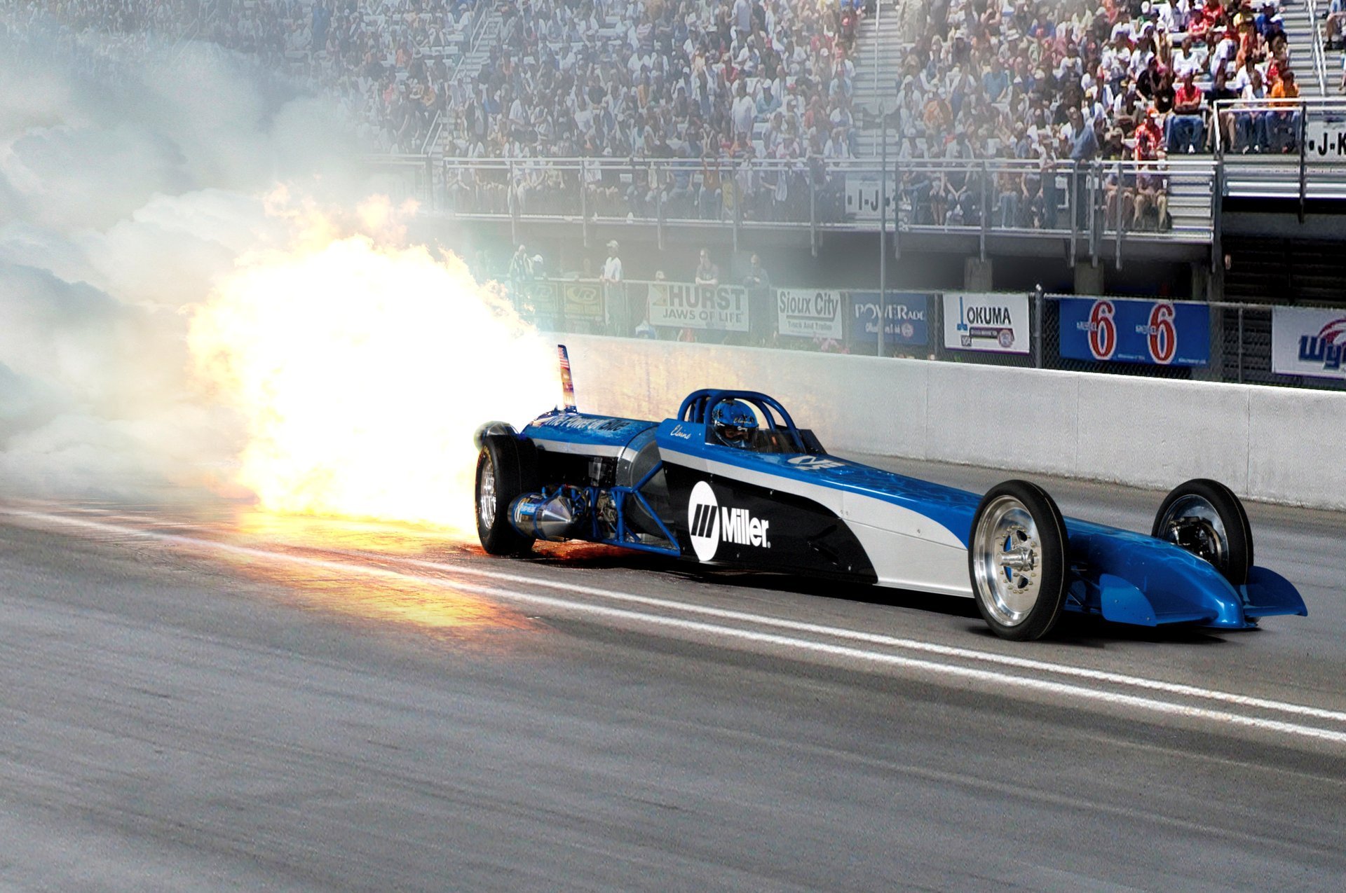 track track rennen miller jet dragster special rennen auto fast and furious feuer