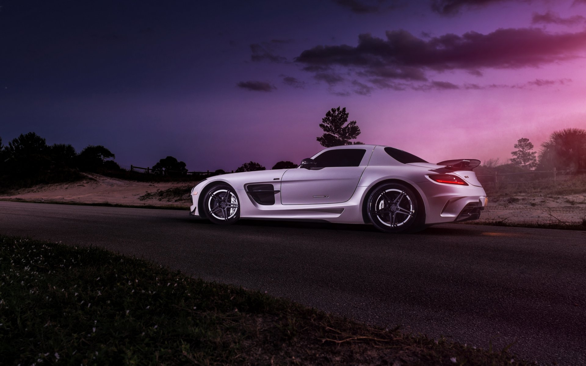 mercedes sls black series renntech tuning auto mercedes carta da parati william stern hq sfondi