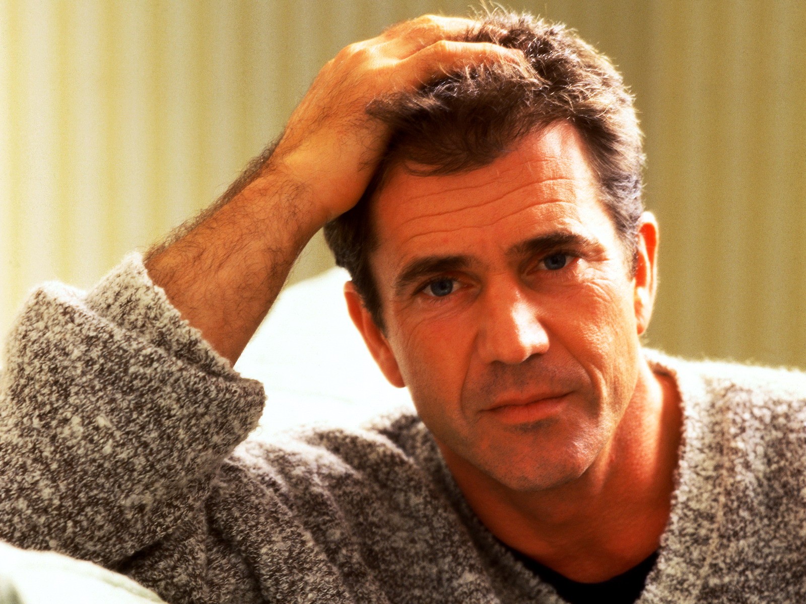 mel gibson schauspieler männlich gesicht augen blick