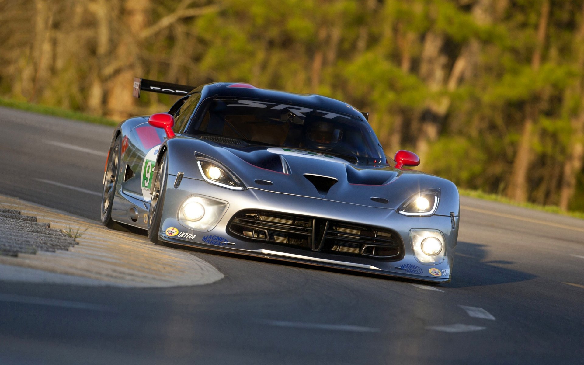 esquivar víbora gts srt frente viper coche coche deportivo faros capó