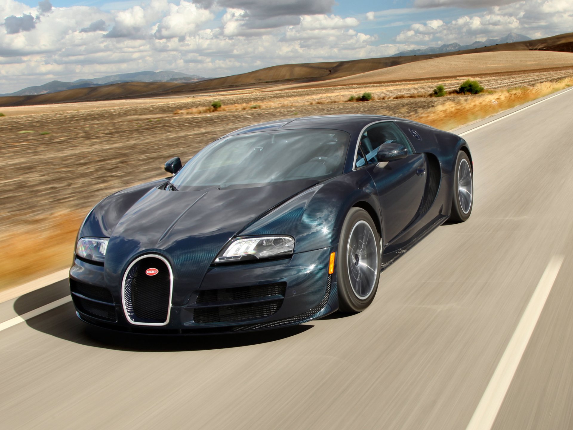 bugatti veyron 16.4 super sport bugatti supercar vitesse route hypercar