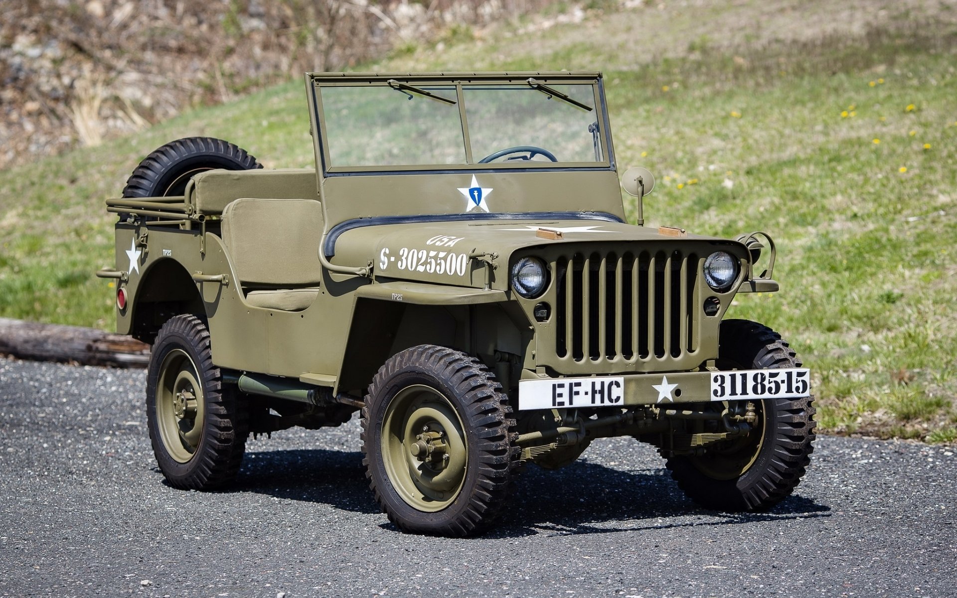 willys mb 1942 jeep avant