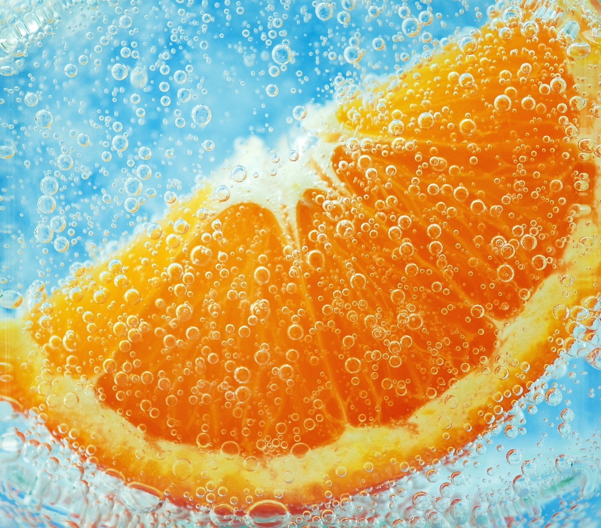 juice water orange slice