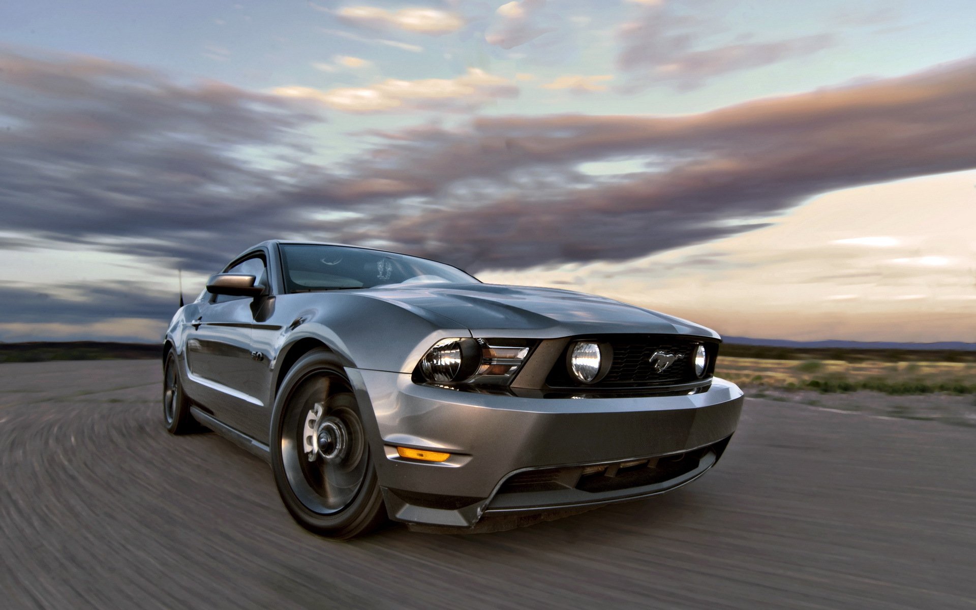 mustang gt voiture route