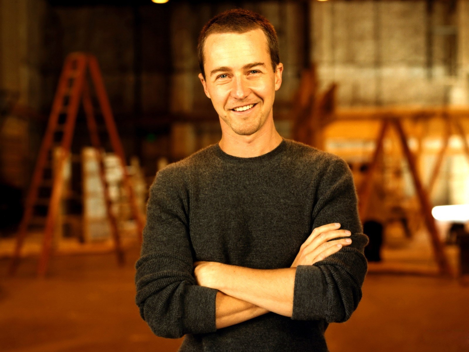 edward norton shooting smile