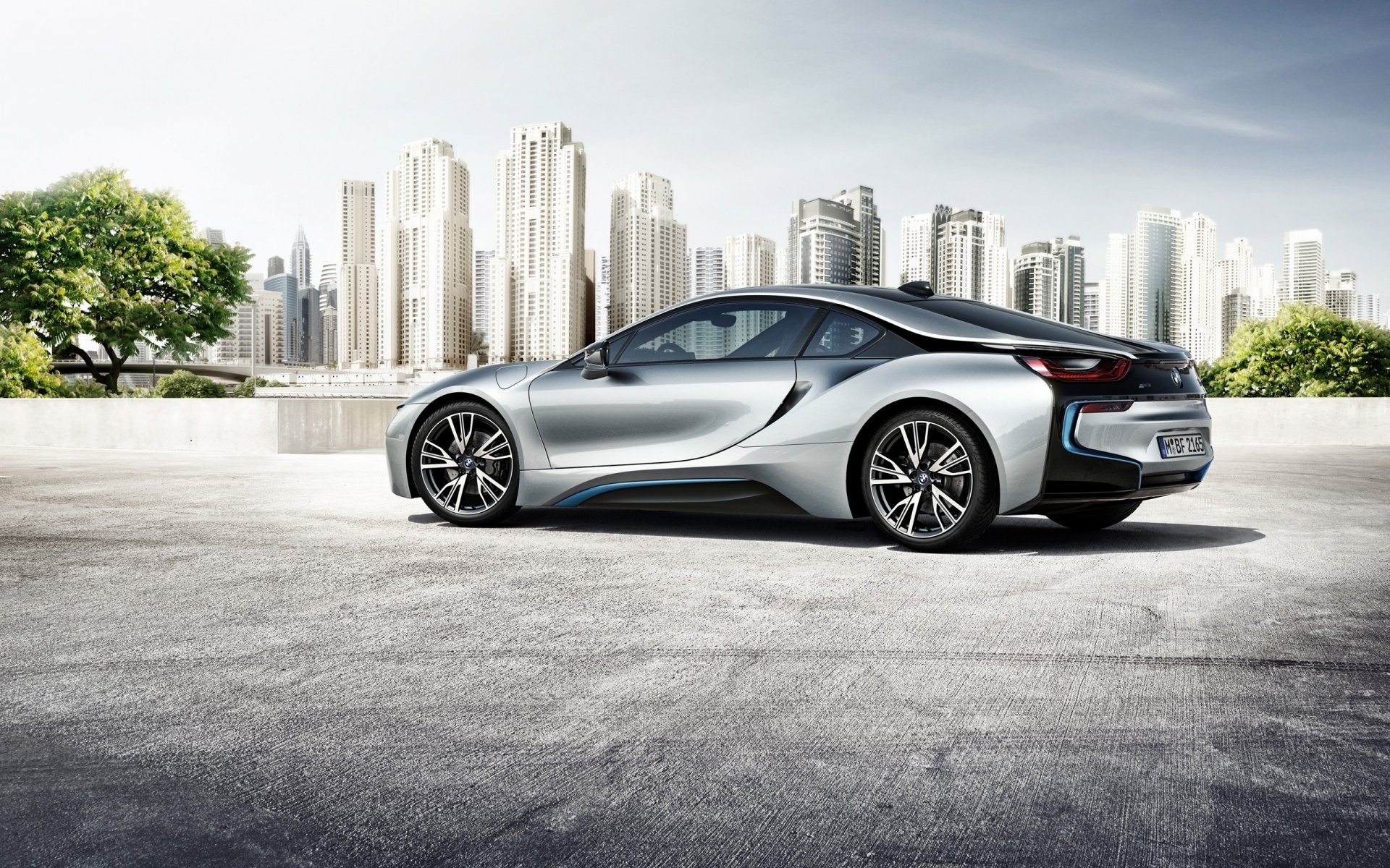 bmw i8 auto bmw città auto auto sfondi